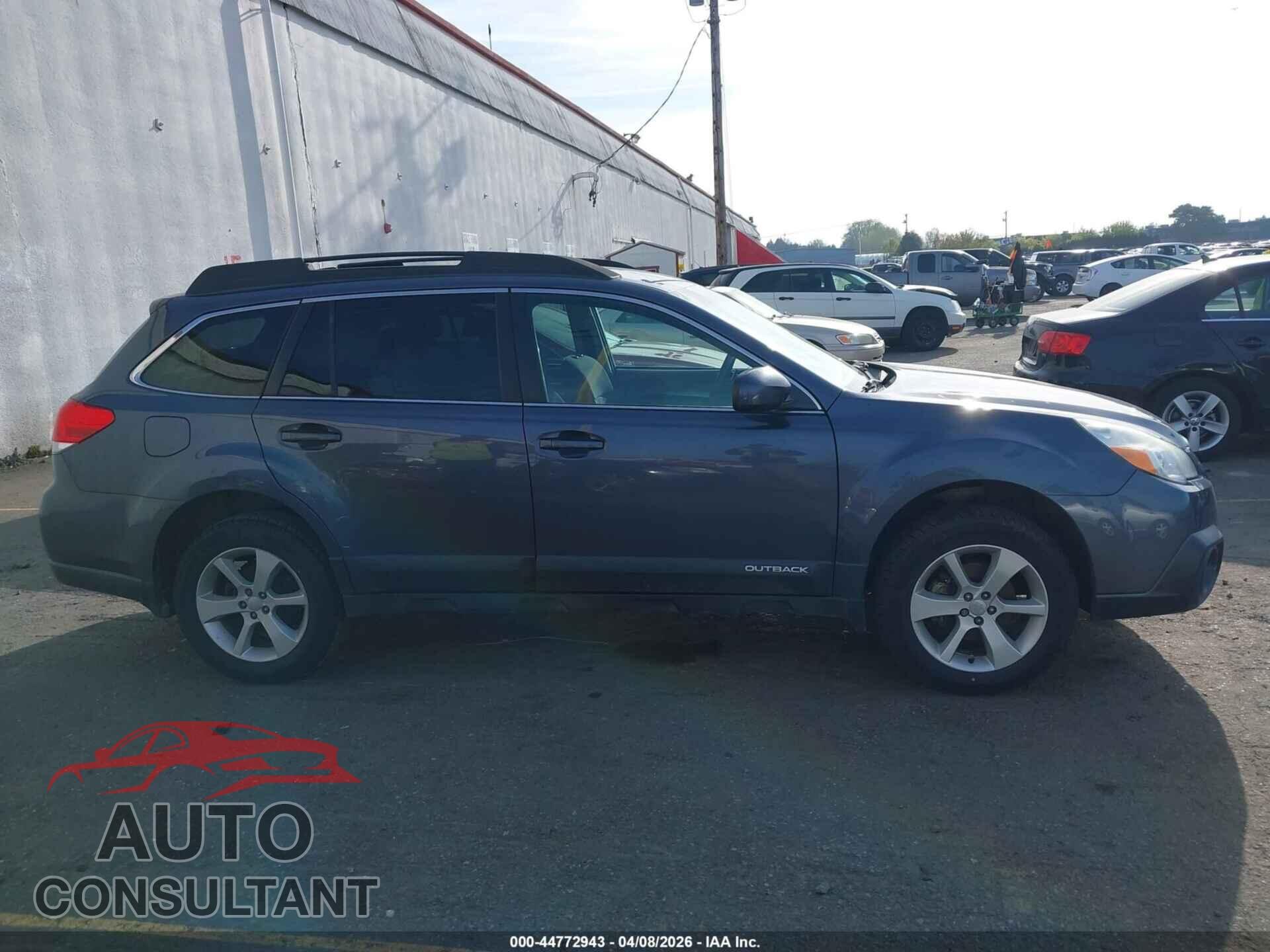 SUBARU OUTBACK 2014 - 4S4BRBCC4E3242436
