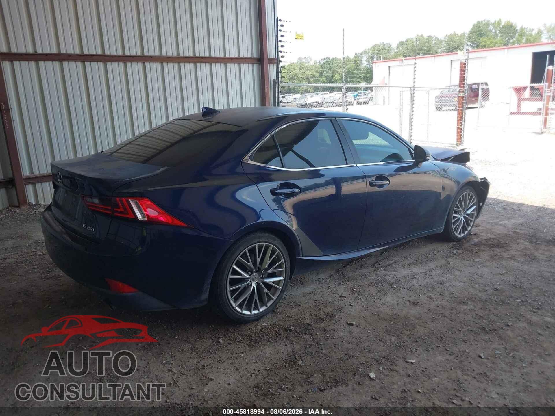 LEXUS IS 250 2014 - JTHBF1D2XE5008219