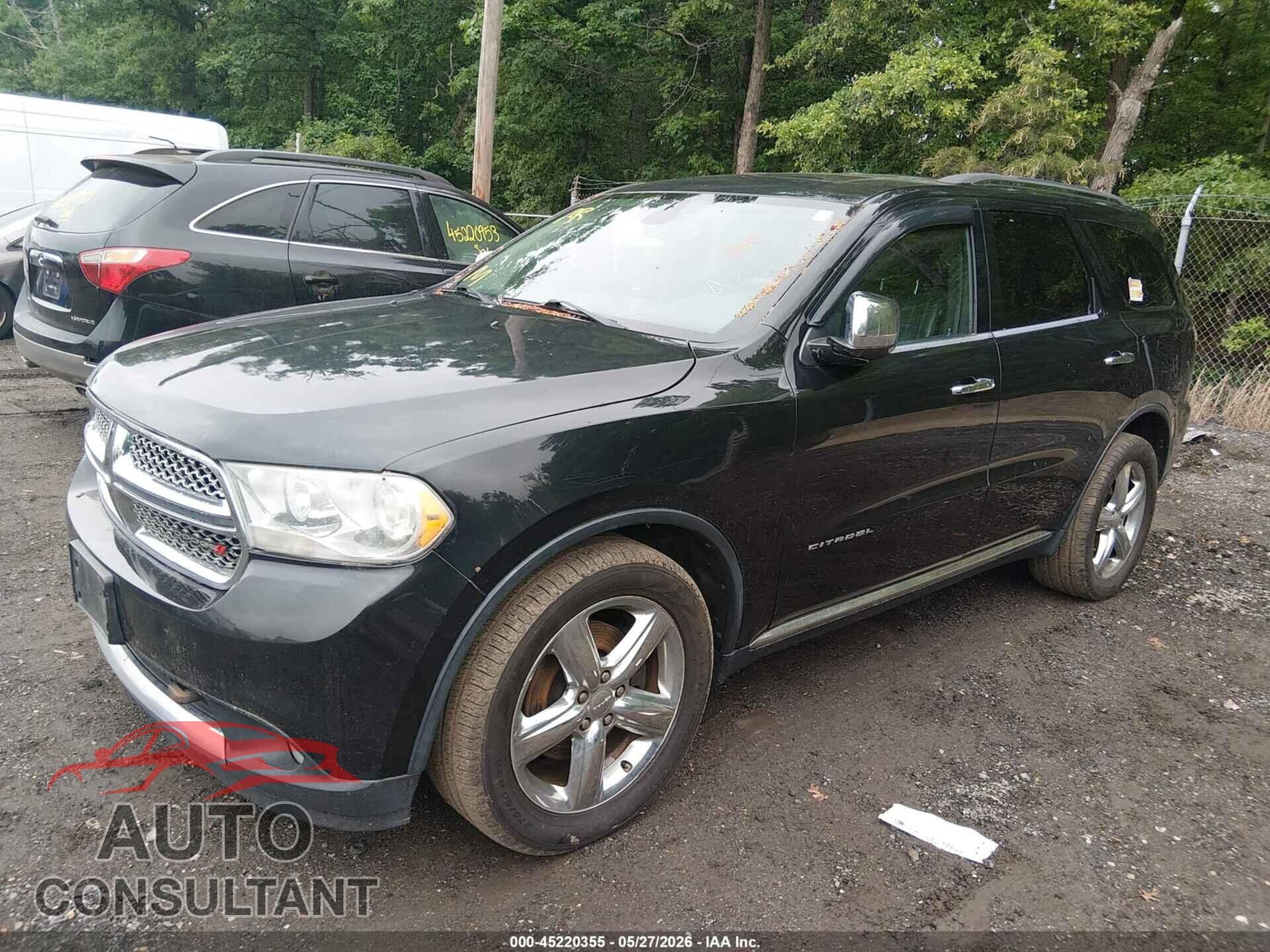 DODGE DURANGO 2013 - 1C4SDJET0DC500752