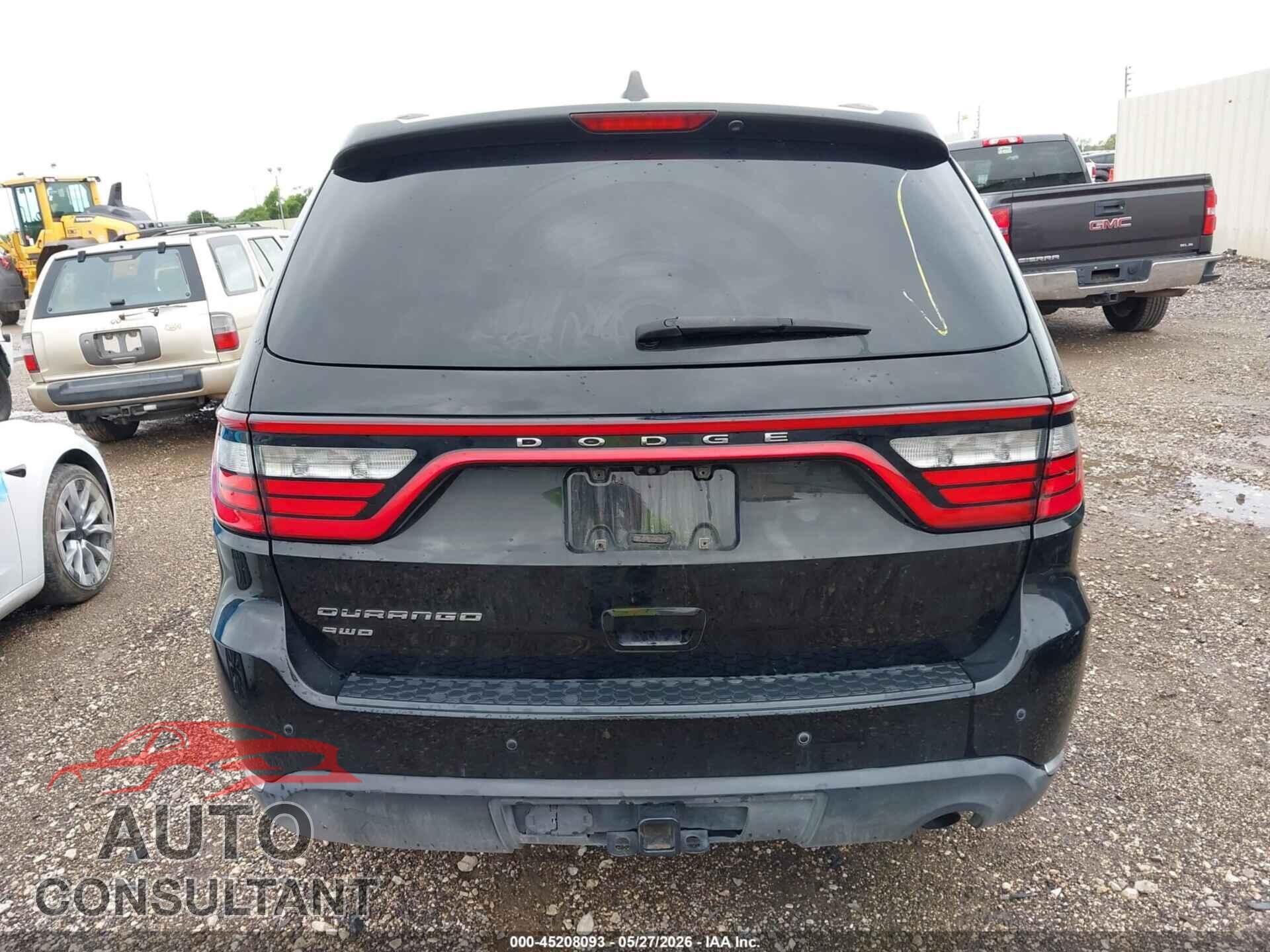 DODGE DURANGO 2017 - 1C4RDJAG3HC737166