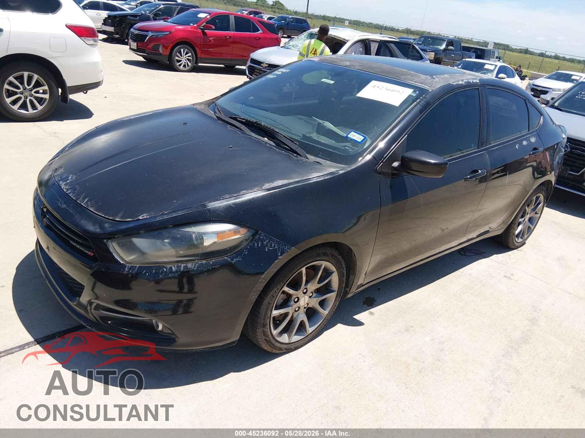 DODGE DART 2013 - 1C3CDFBH7DD157194