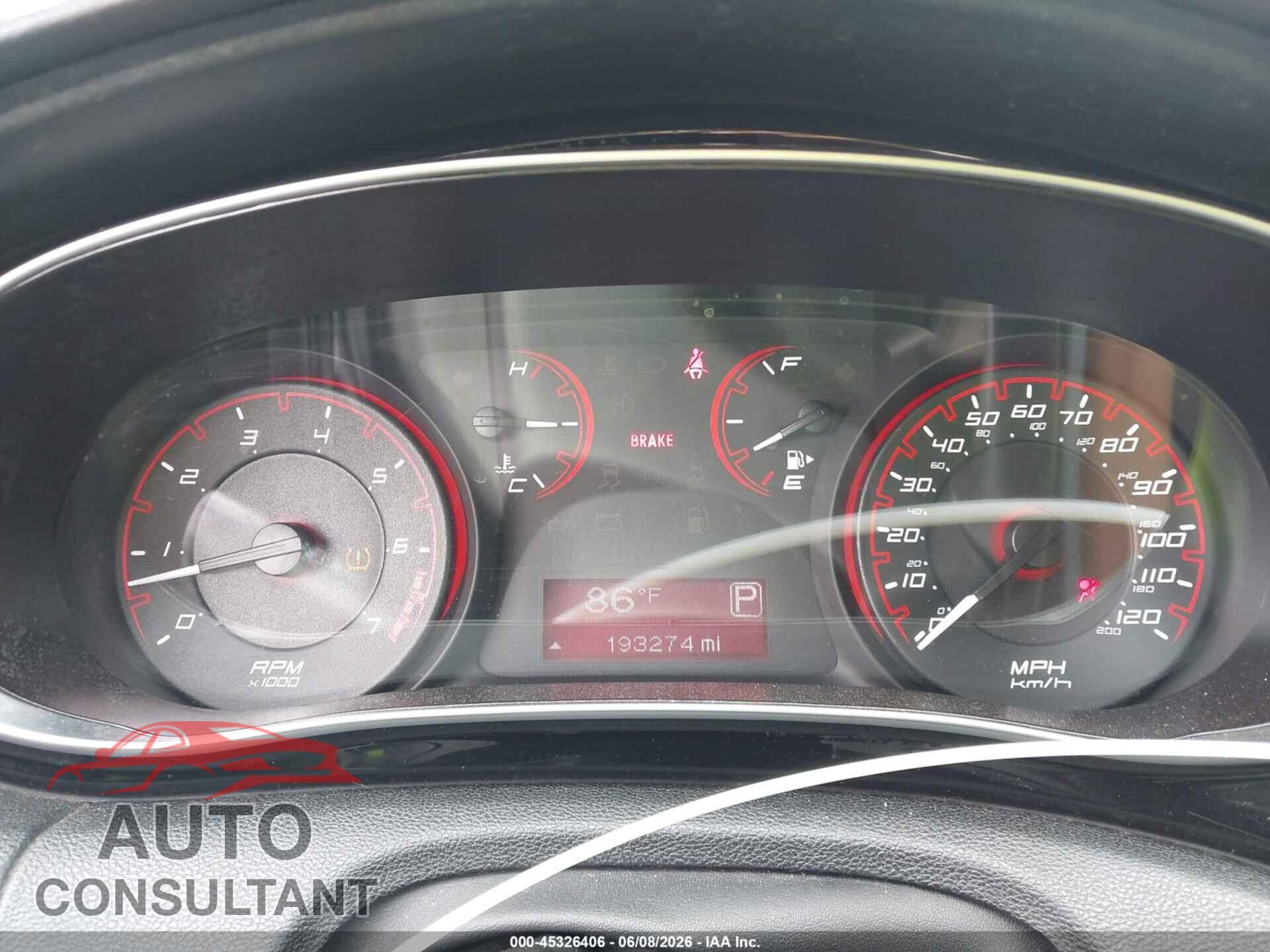 DODGE DART 2013 - 1C3CDFAA8DD198406
