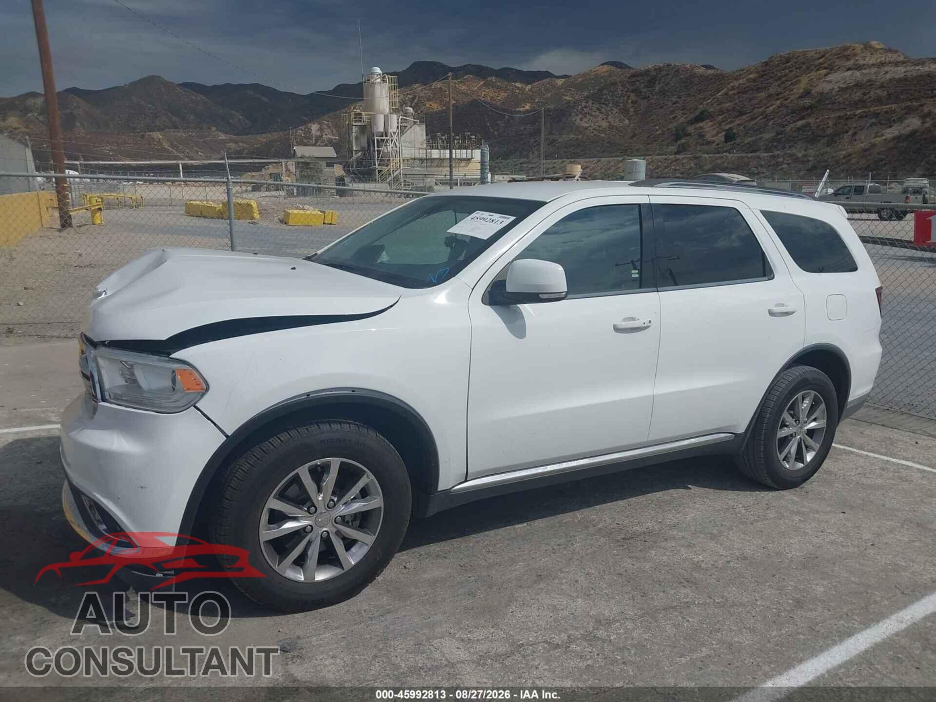 DODGE DURANGO 2015 - 1C4RDJDG8FC885659
