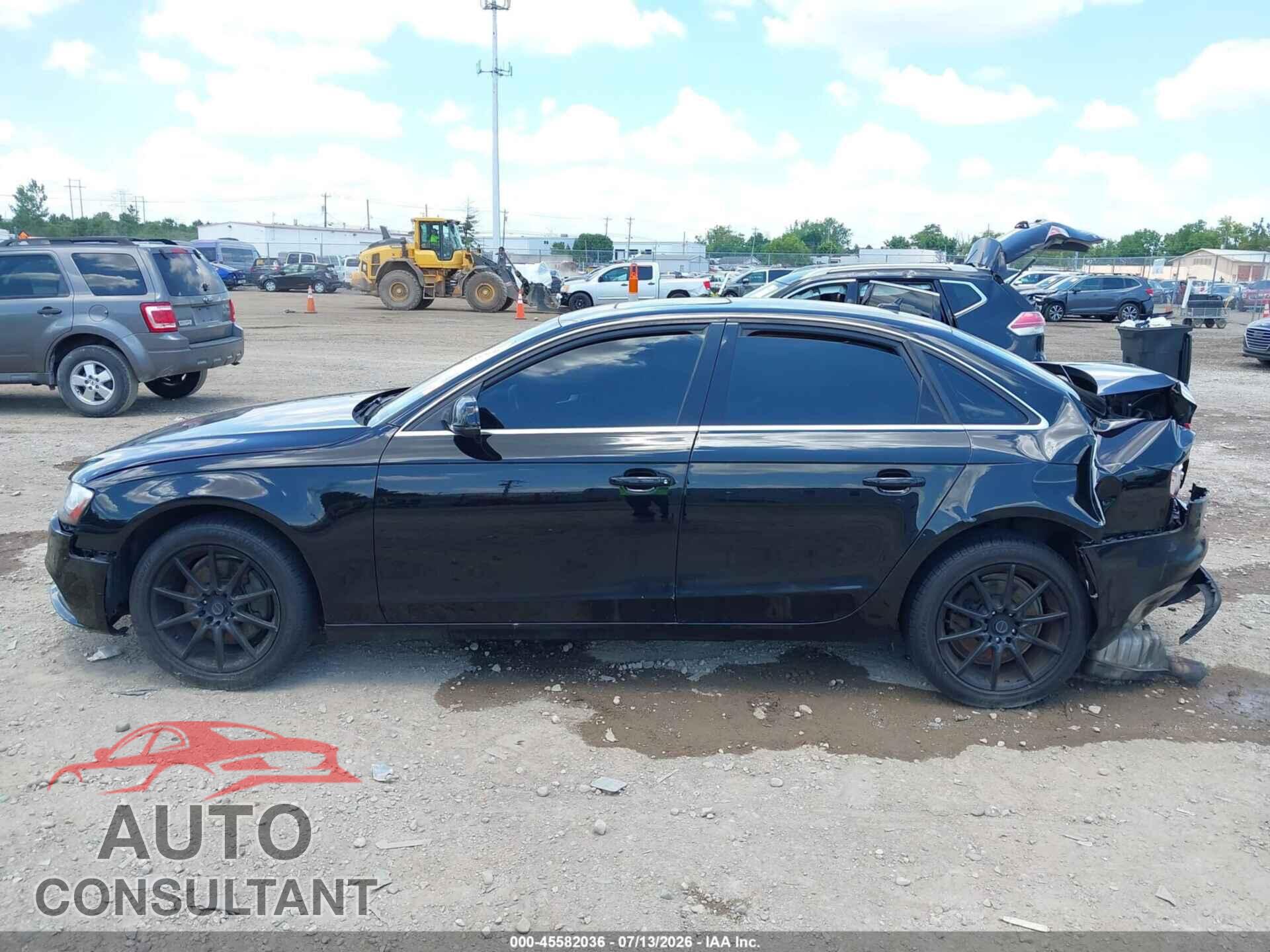 AUDI A4 2013 - WAUDFAFL3DN049366