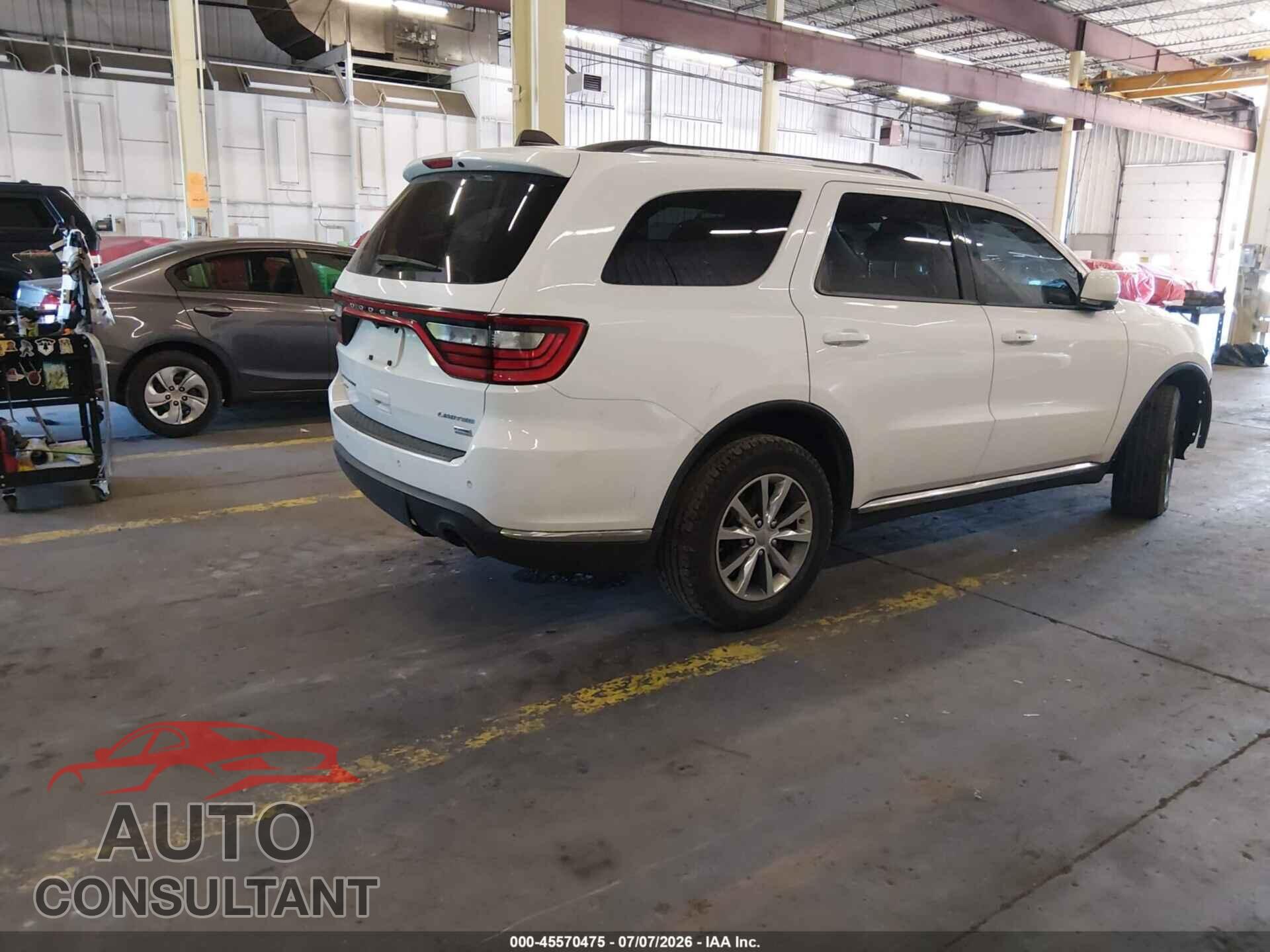 DODGE DURANGO 2015 - 1C4RDJDG6FC801452