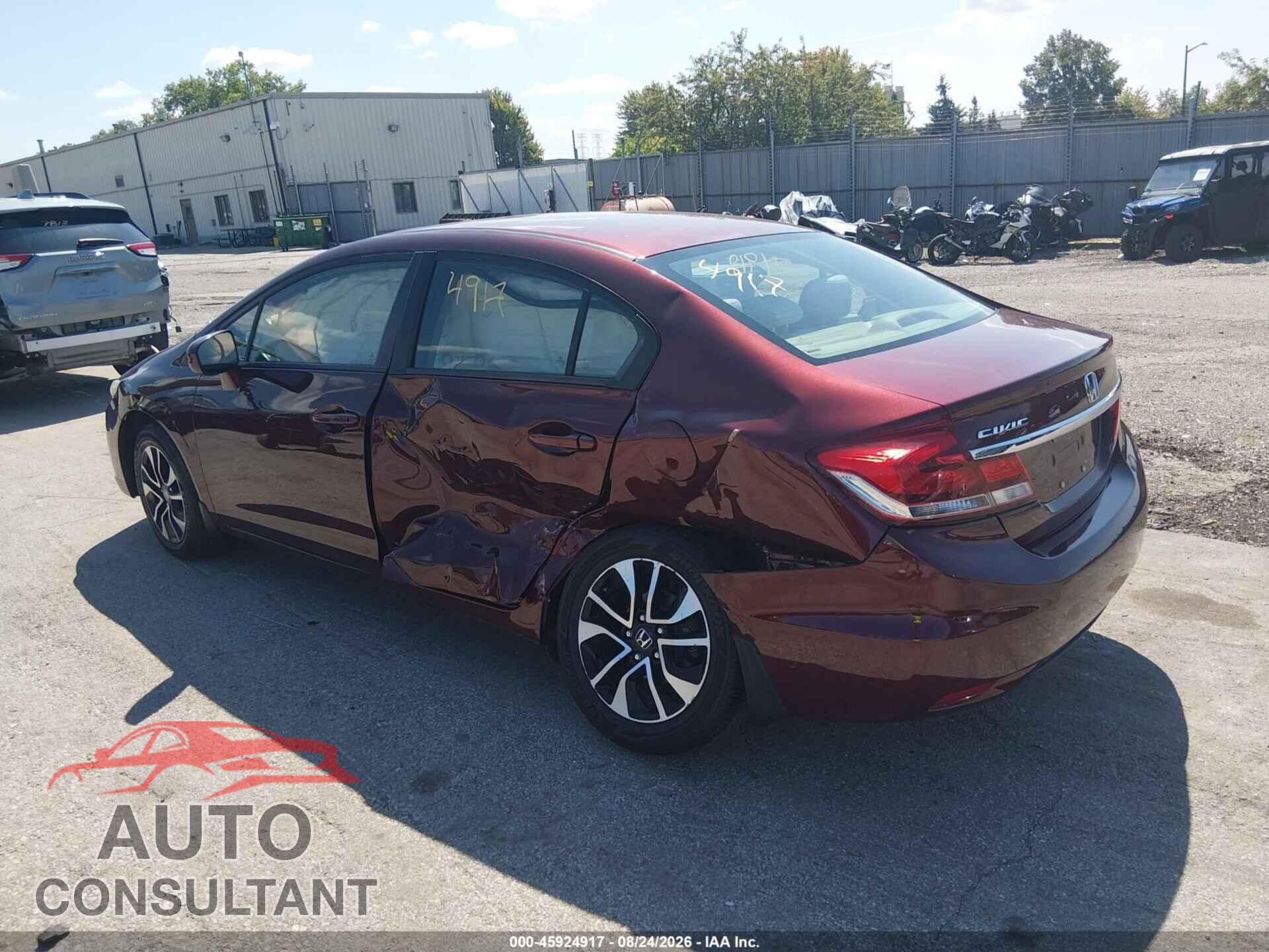 HONDA CIVIC 2015 - 19XFB2F84FE005005