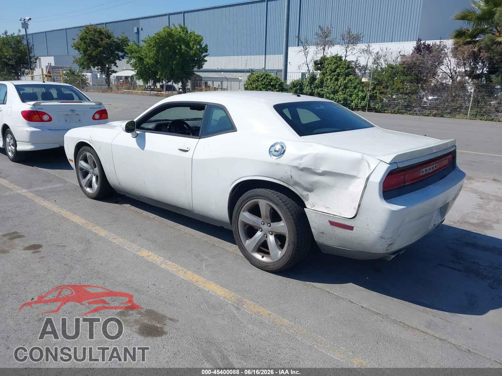 DODGE CHALLENGER 2013 - 2C3CDYAG1DH649565