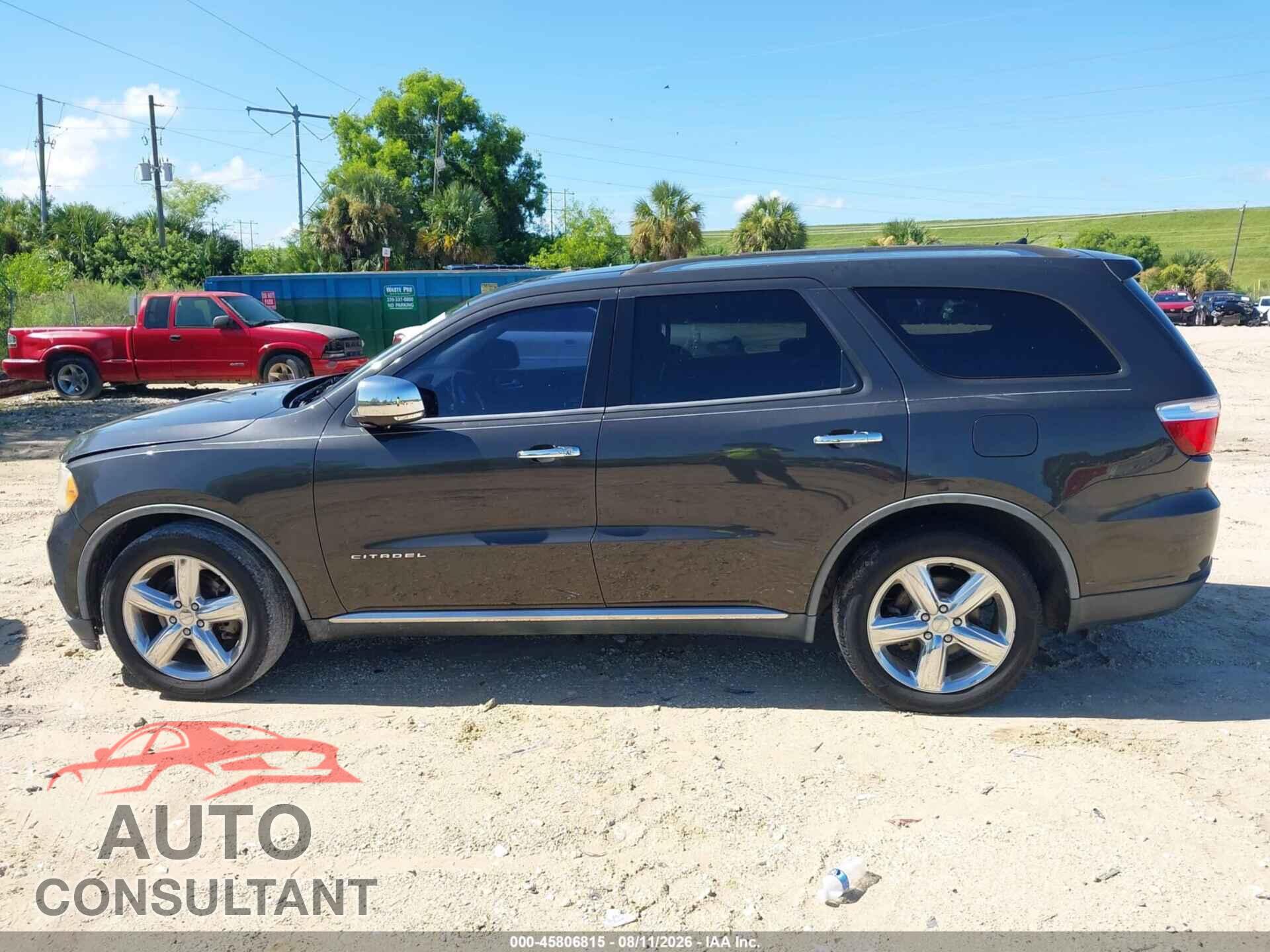 DODGE DURANGO 2011 - 1D4RD5GGXBC653189