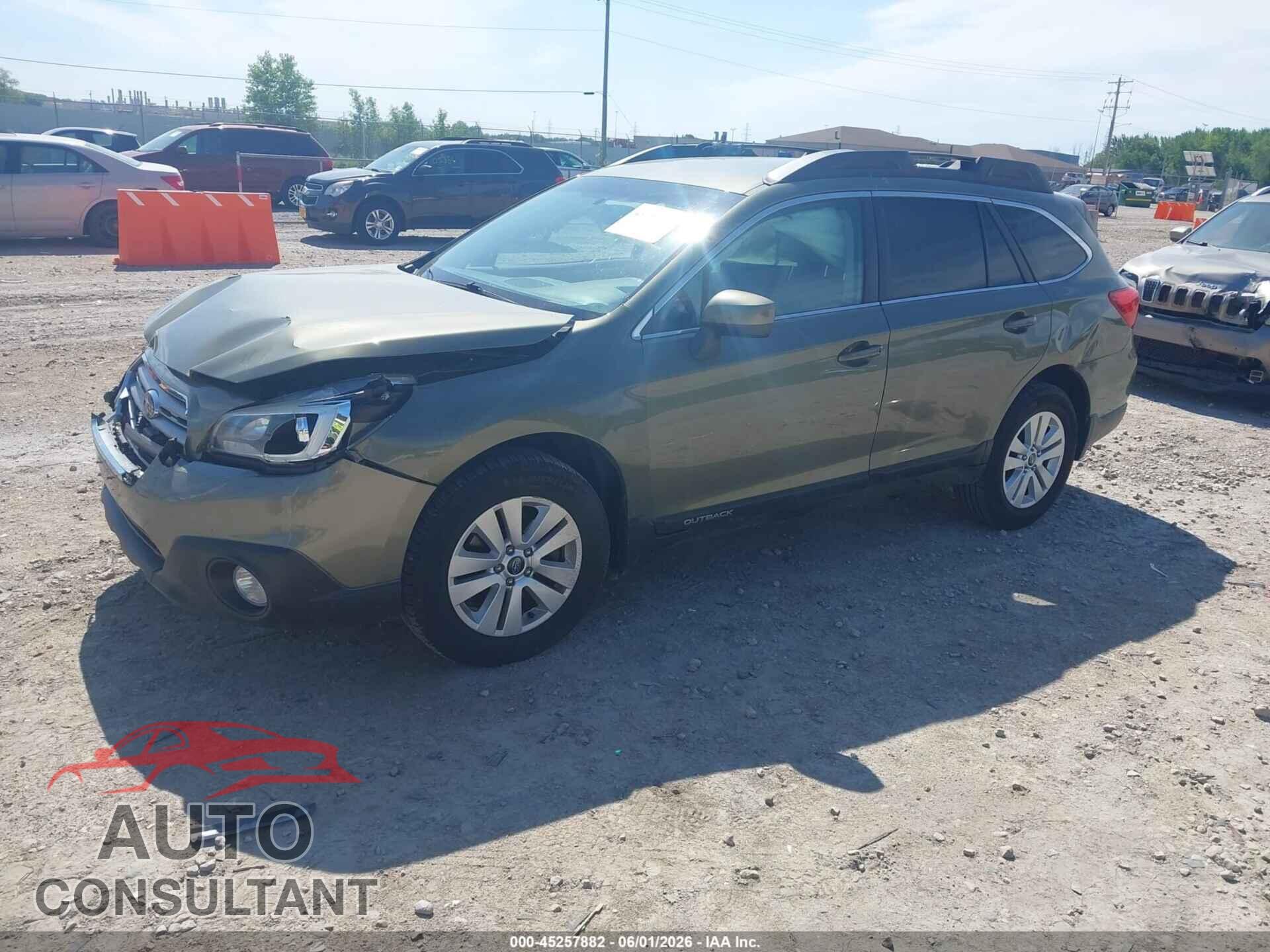 SUBARU OUTBACK 2016 - 4S4BSBCC3G3309941