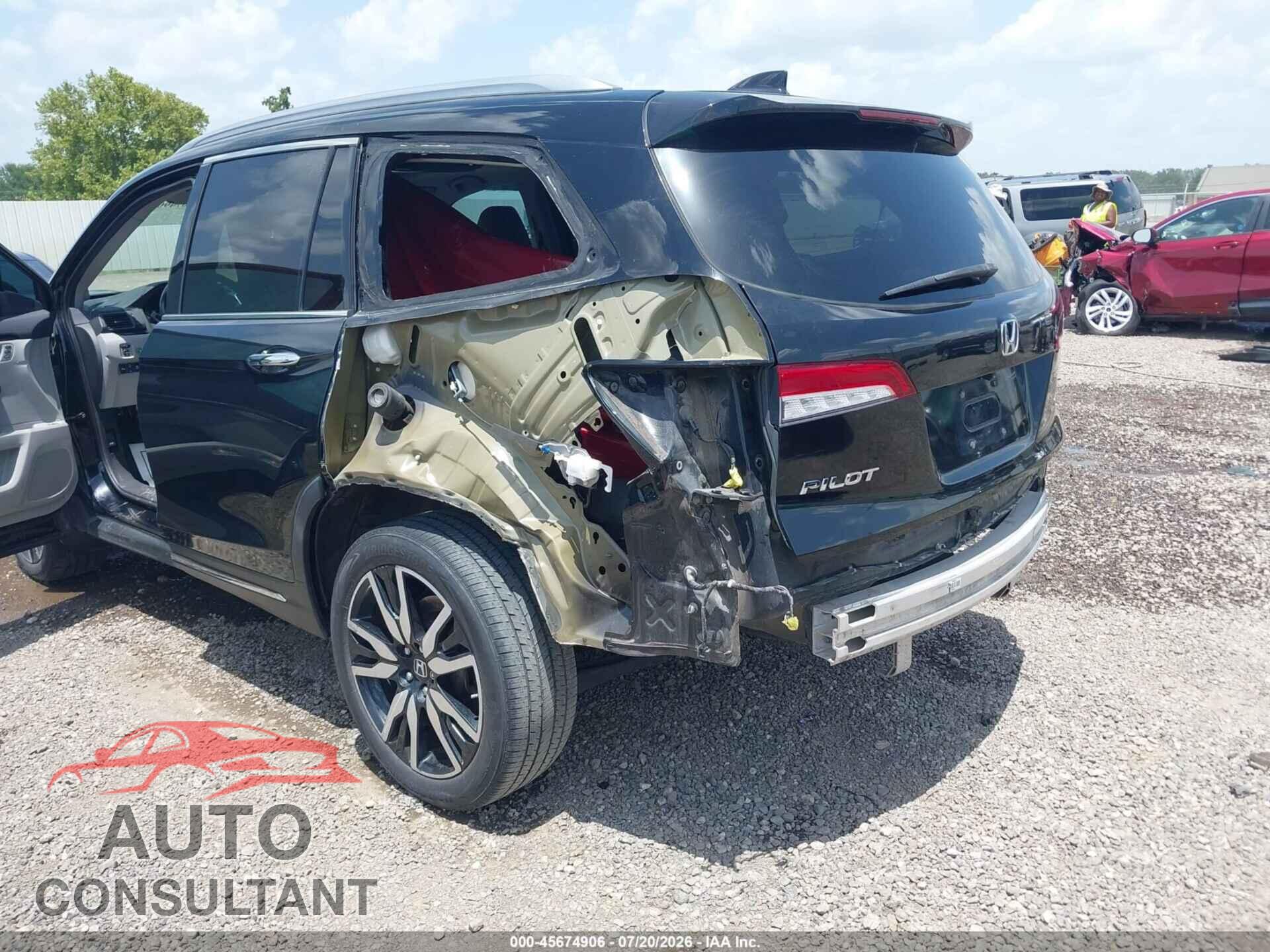 HONDA PILOT 2019 - 5FNYF5H99KB014257