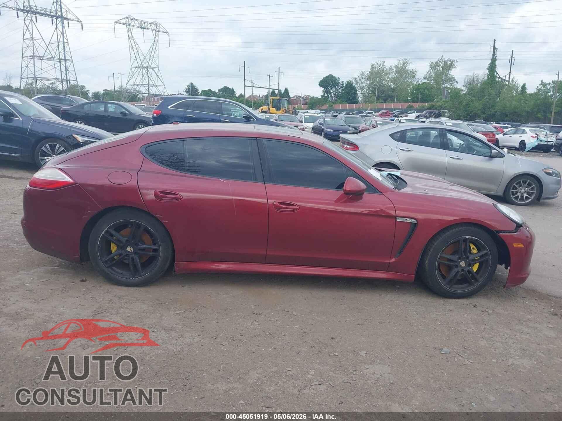 PORSCHE PANAMERA 2012 - WP0AA2A73CL010548