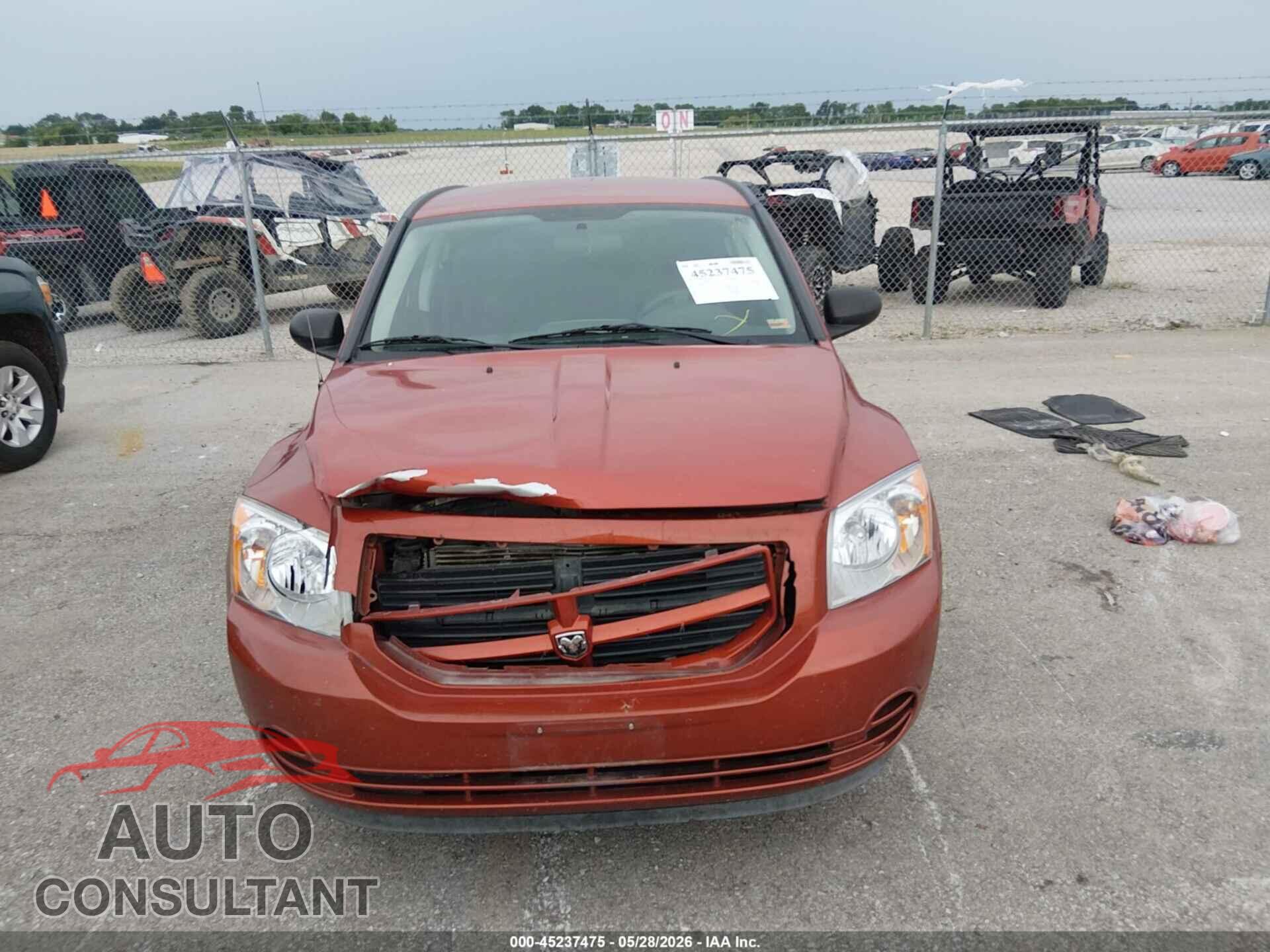 DODGE CALIBER 2009 - 1B3HB28A29D152150