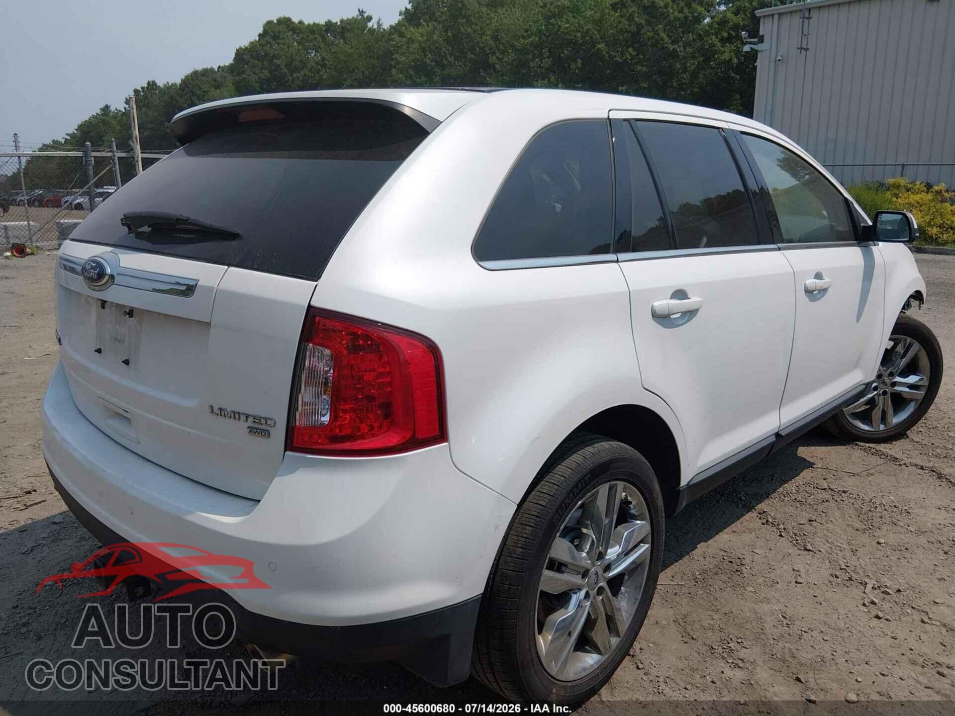 FORD EDGE 2012 - 2FMDK4KC9CBA95814