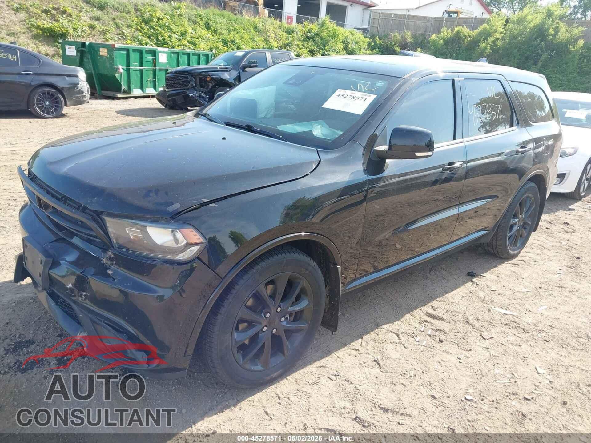 DODGE DURANGO 2017 - 1C4SDJCT6HC677539