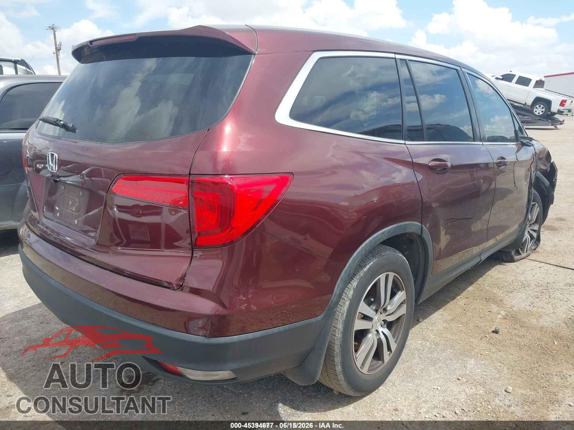 HONDA PILOT 2018 - 5FNYF5H82JB008564