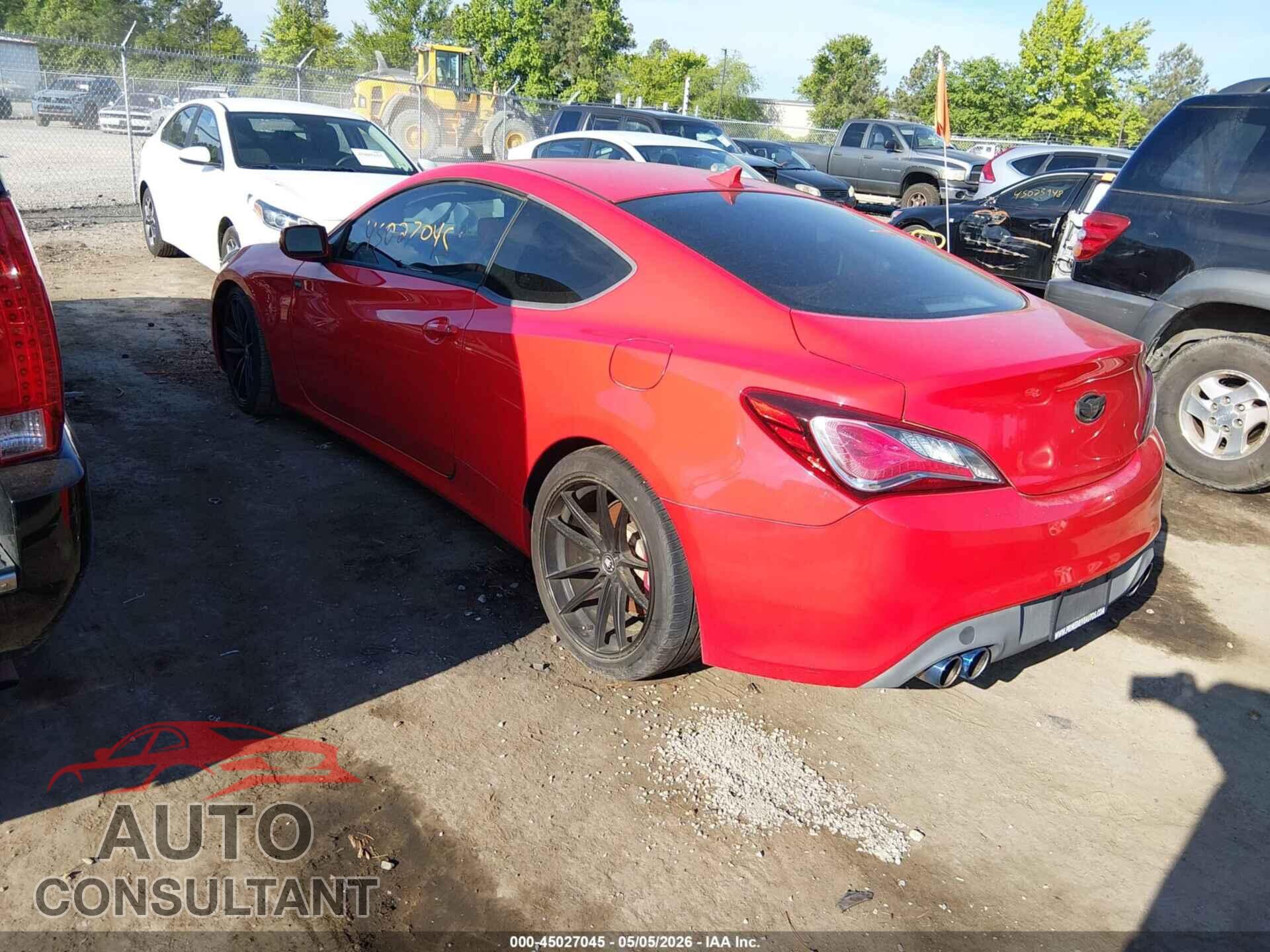 HYUNDAI GENESIS 2013 - KMHHT6KD9DU089784