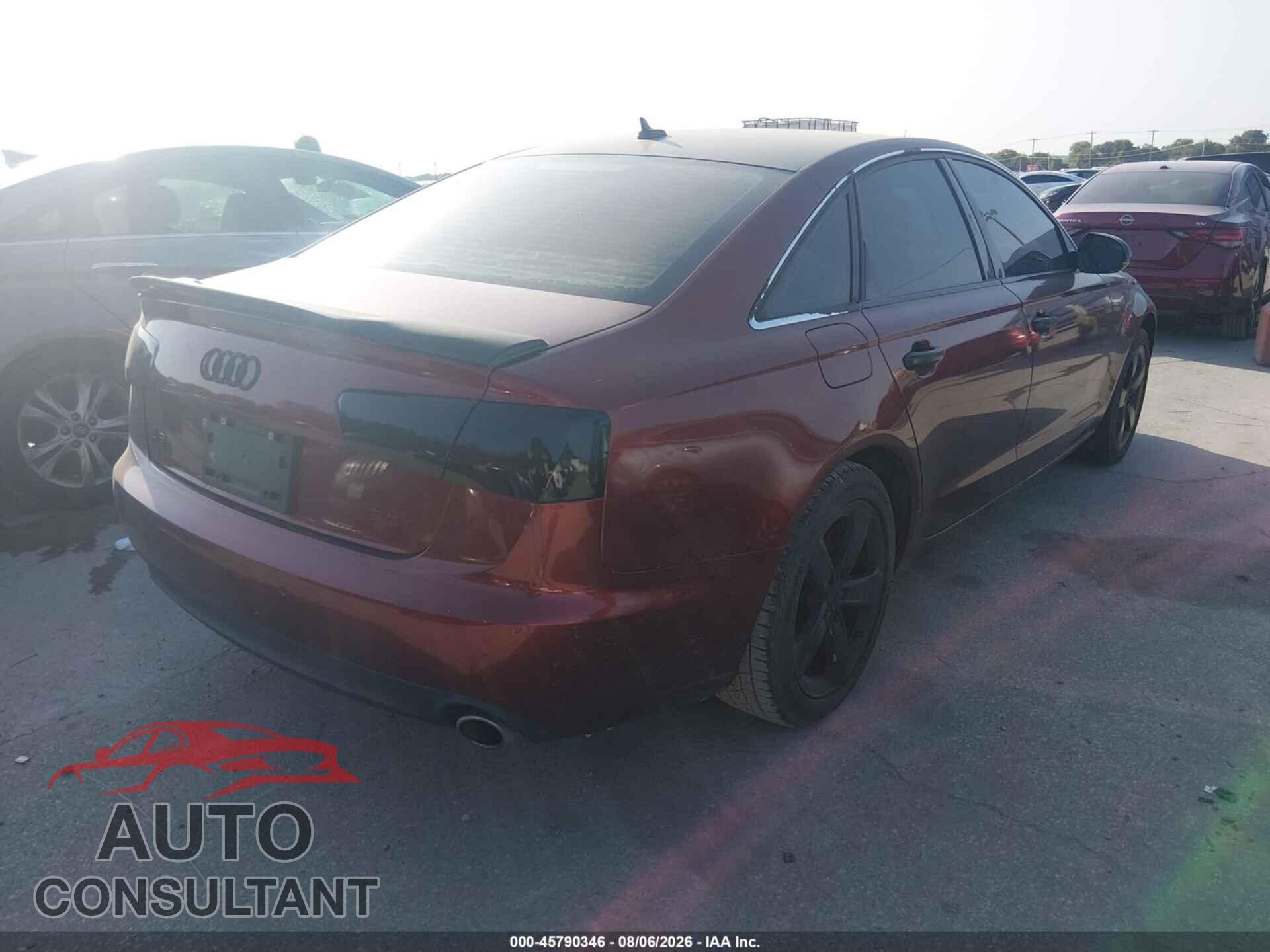 AUDI A6 2012 - WAUDFAFC8CN175611