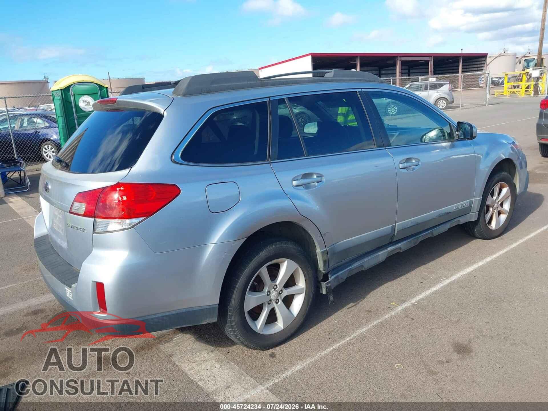 SUBARU OUTBACK 2013 - 4S4BRCCC5D3201253