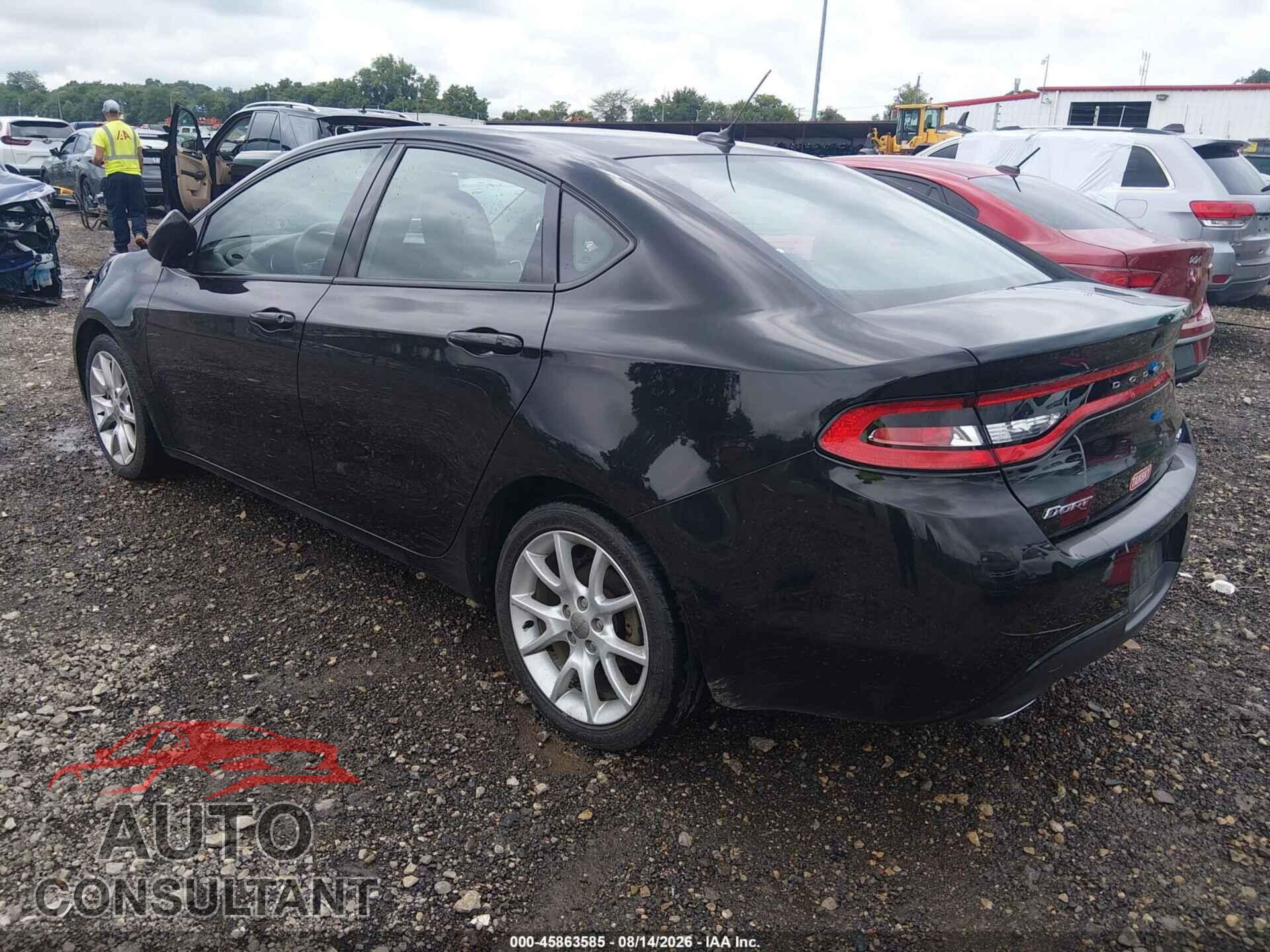 DODGE DART 2013 - 1C3CDFBA3DD329613
