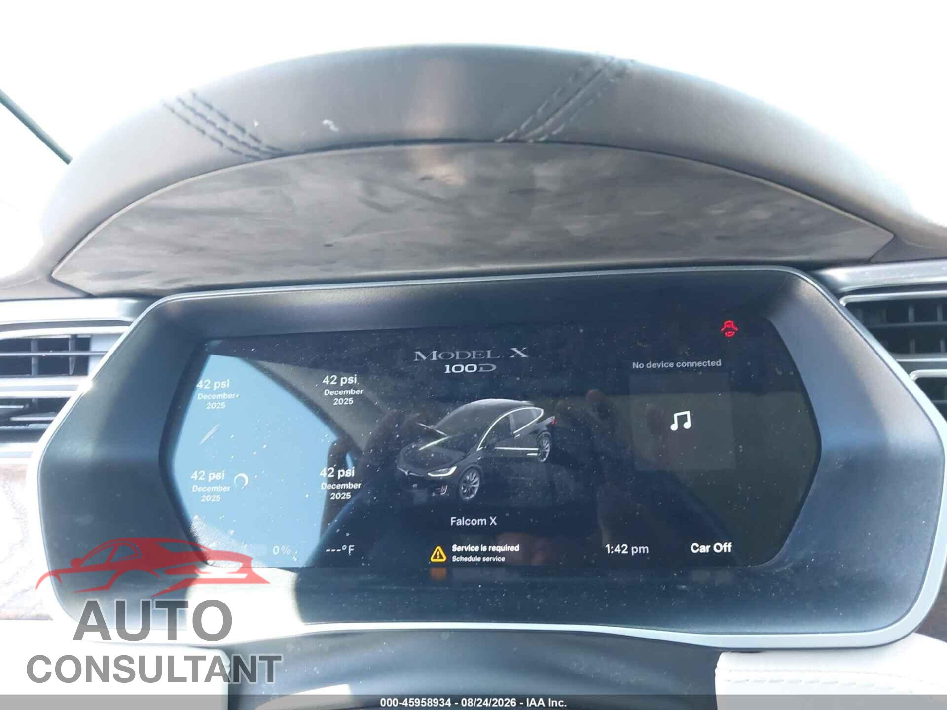 TESLA MODEL X 2017 - 5YJXCBE25HF078461