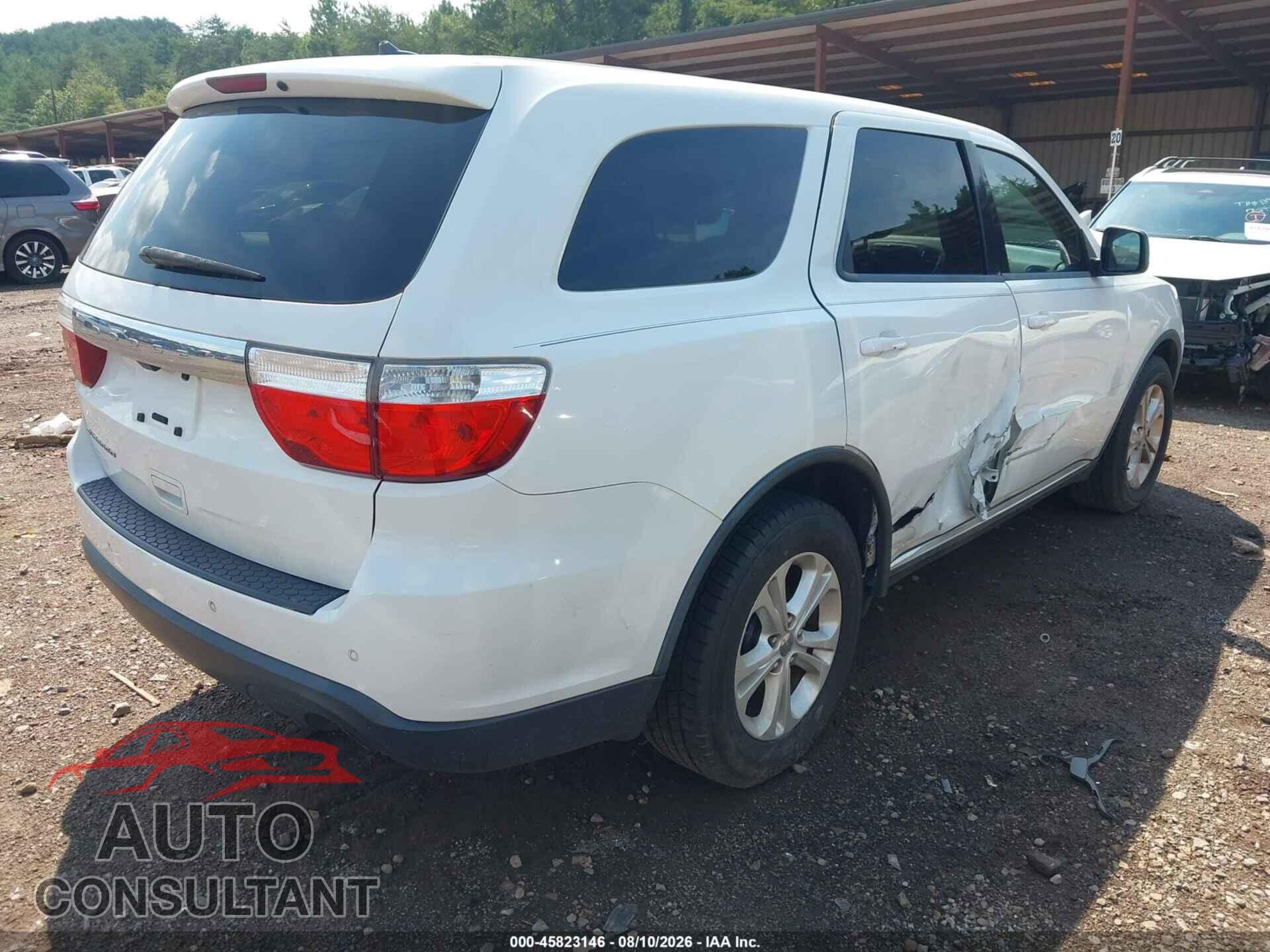 DODGE DURANGO 2013 - 1C4RDHAG9DC657342