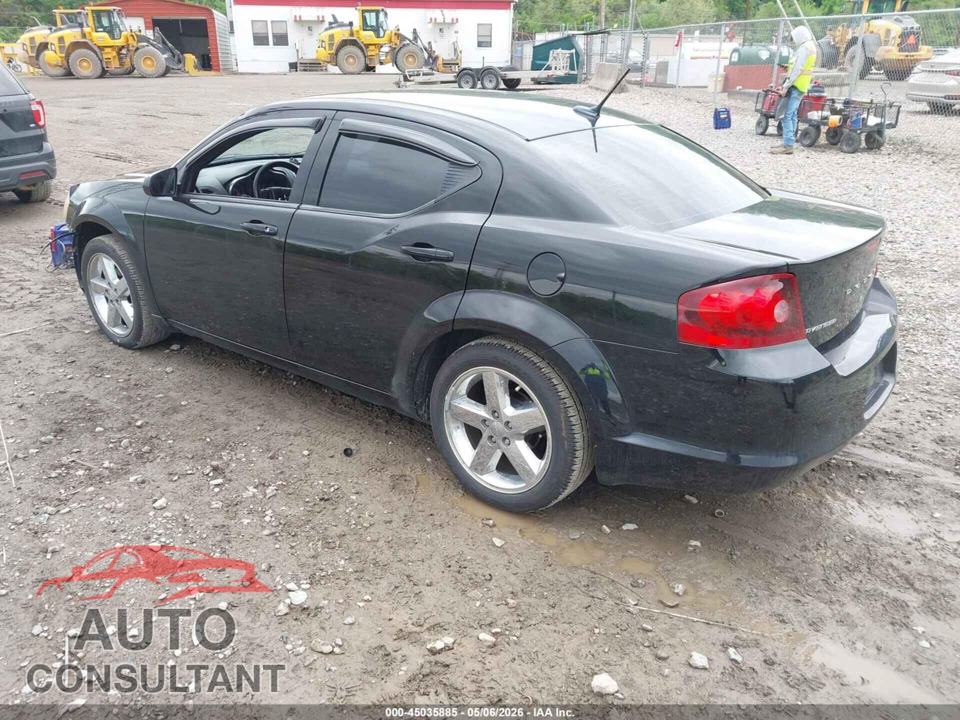 DODGE AVENGER 2013 - 1C3CDZAB3DN667292