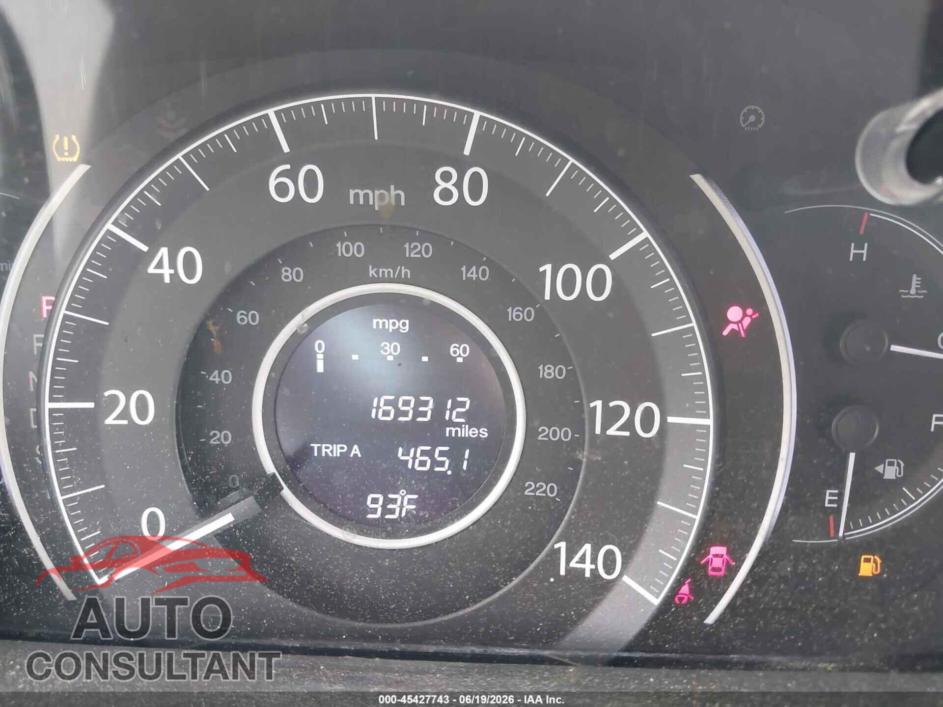 HONDA CR-V 2015 - 2HKRM3H73FH523975