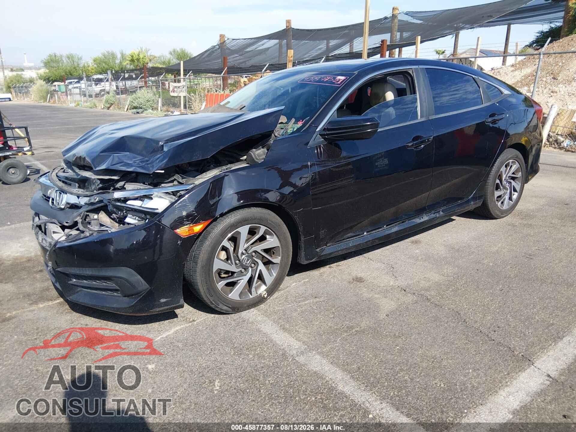 HONDA CIVIC 2017 - 2HGFC2F72HH537768