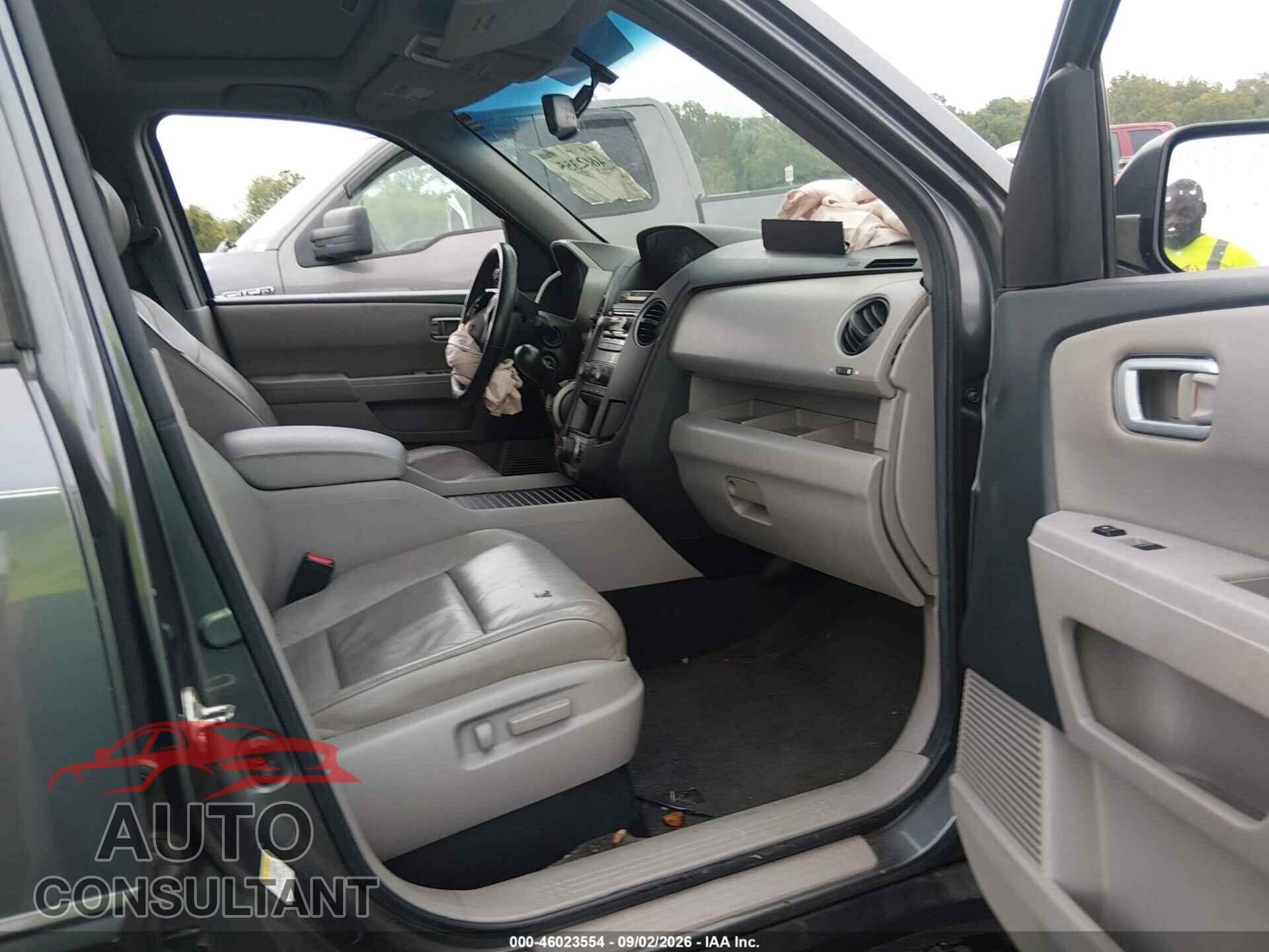 HONDA PILOT 2012 - 5FNYF4H63CB084502
