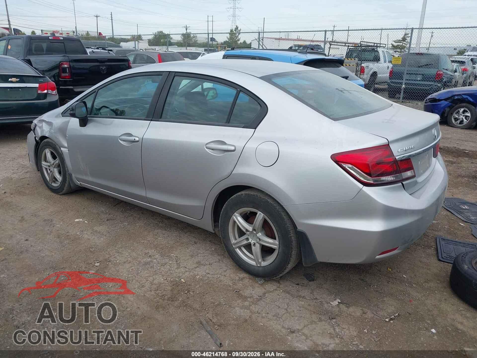 HONDA CIVIC 2013 - 19XFB2F57DE045792
