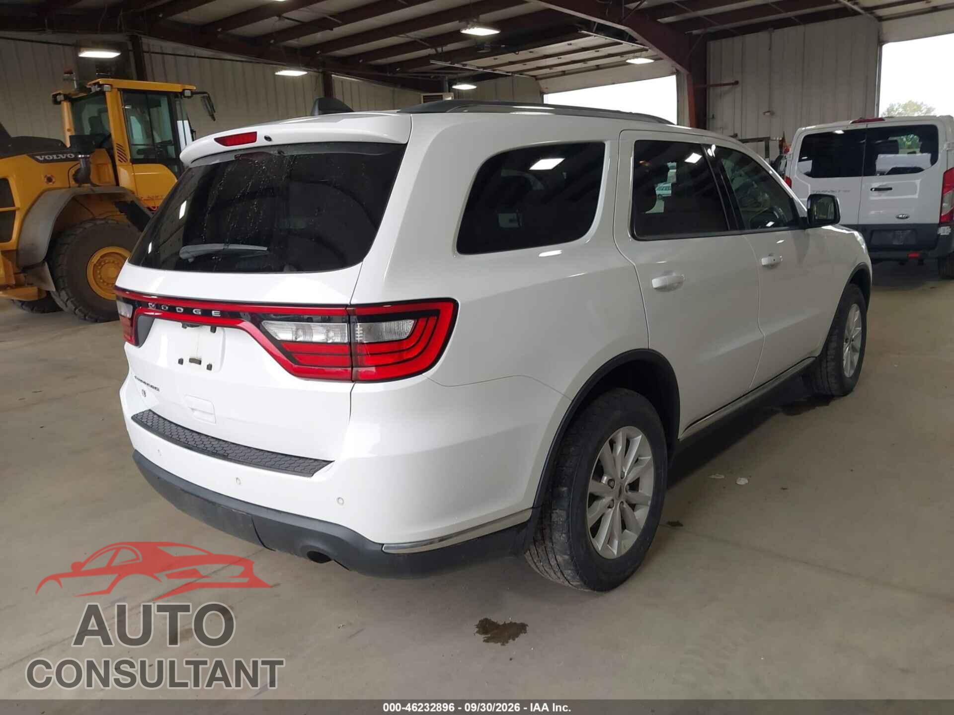 DODGE DURANGO 2019 - 1C4RDJAG1KC827259