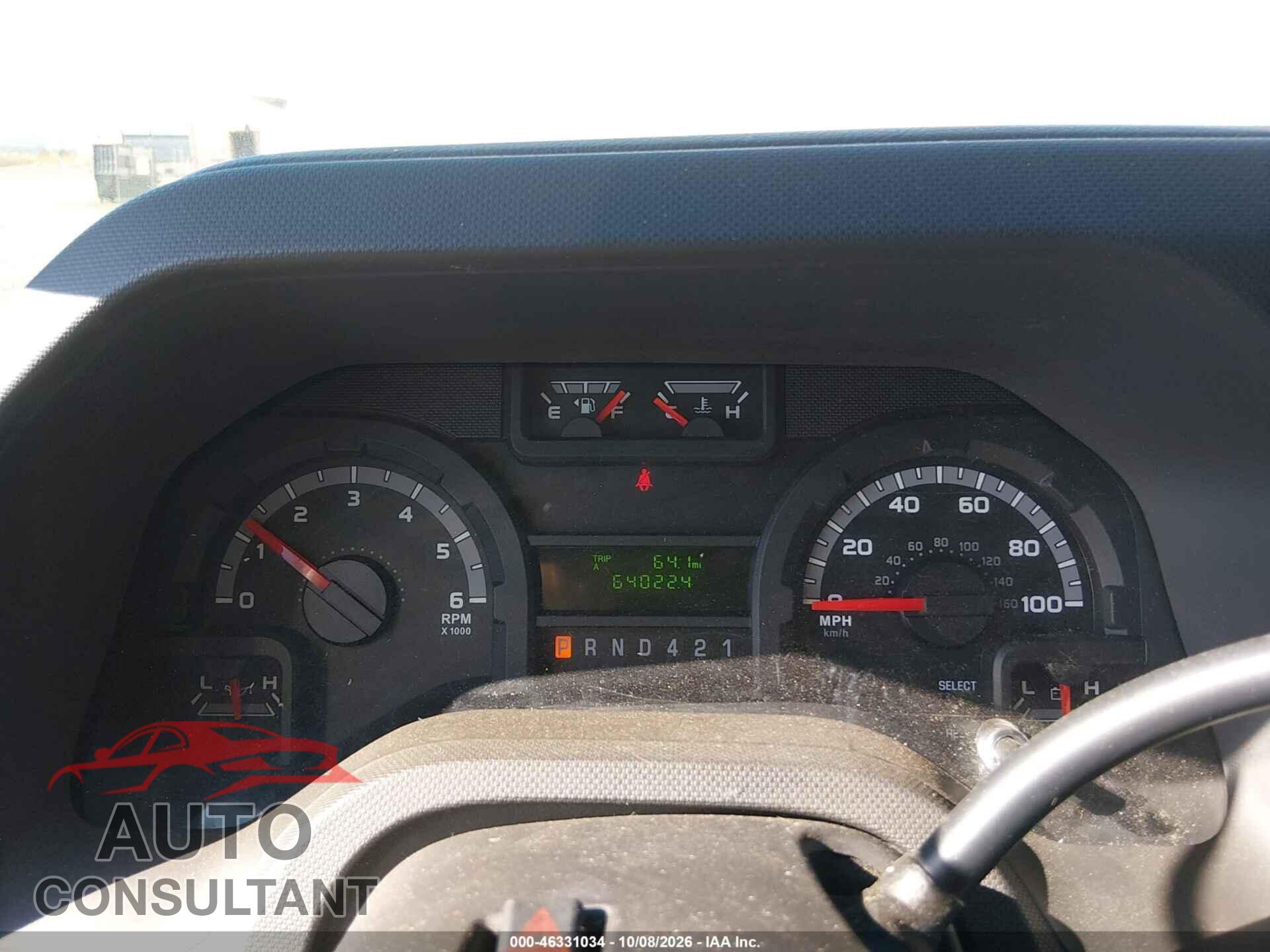 FORD E-450 CUTAWAY 2019 - 1FDWE4F61KDC01475