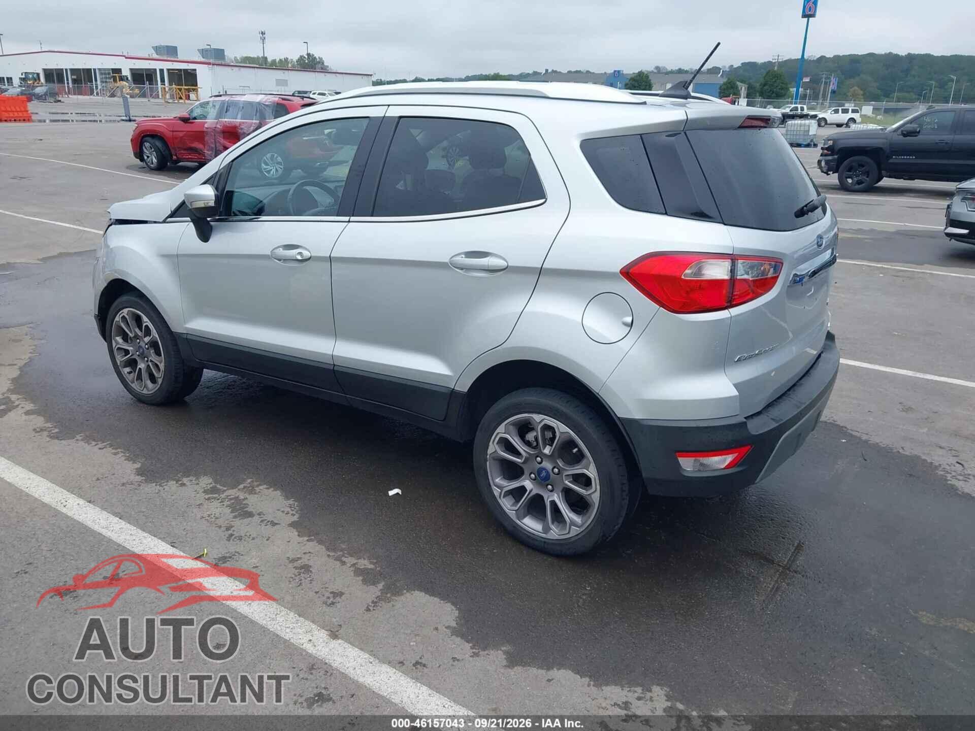 FORD ECOSPORT 2020 - MAJ6S3KL0LC362836