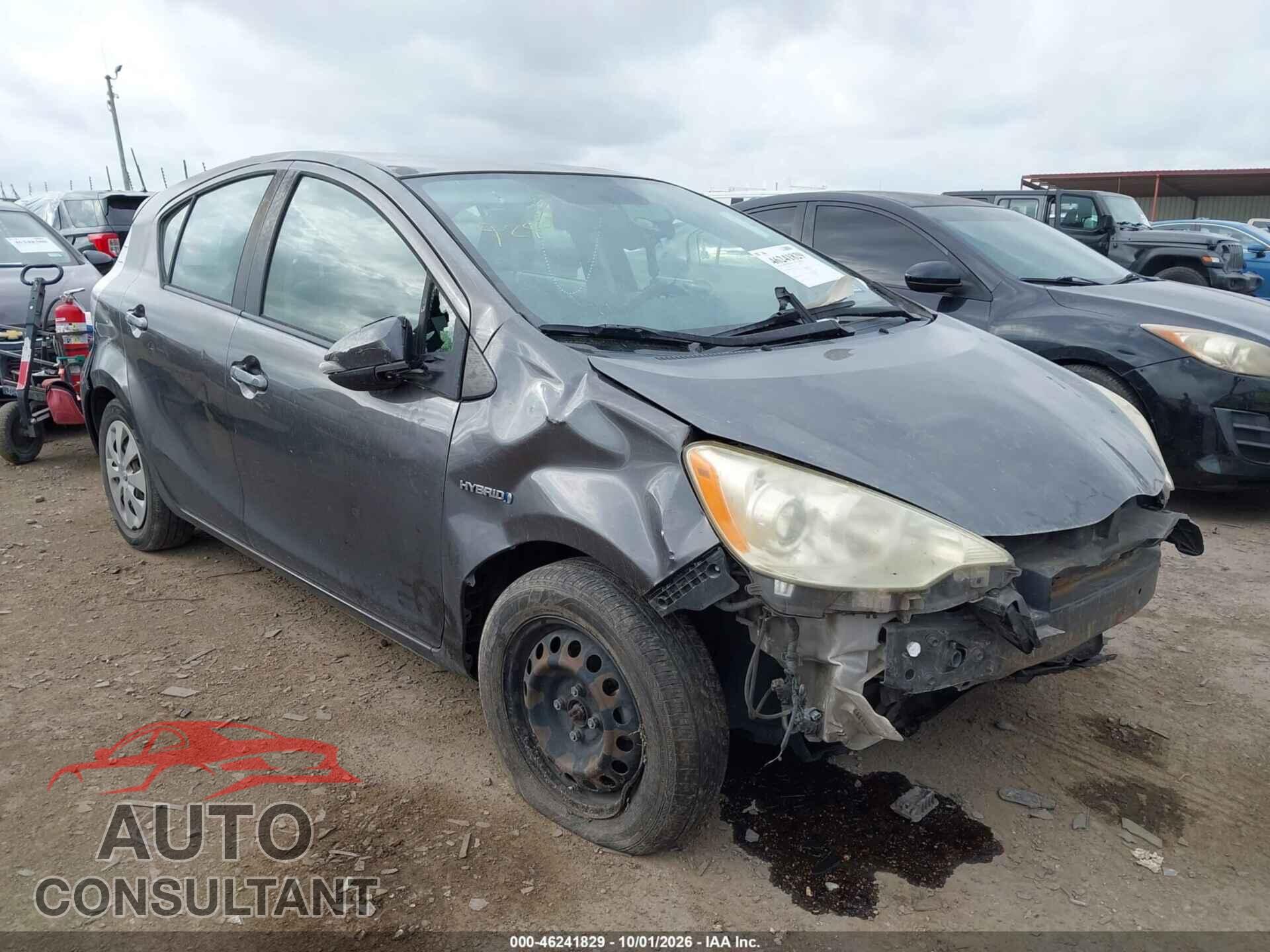 TOYOTA PRIUS C 2013 - JTDKDTB35D1545598