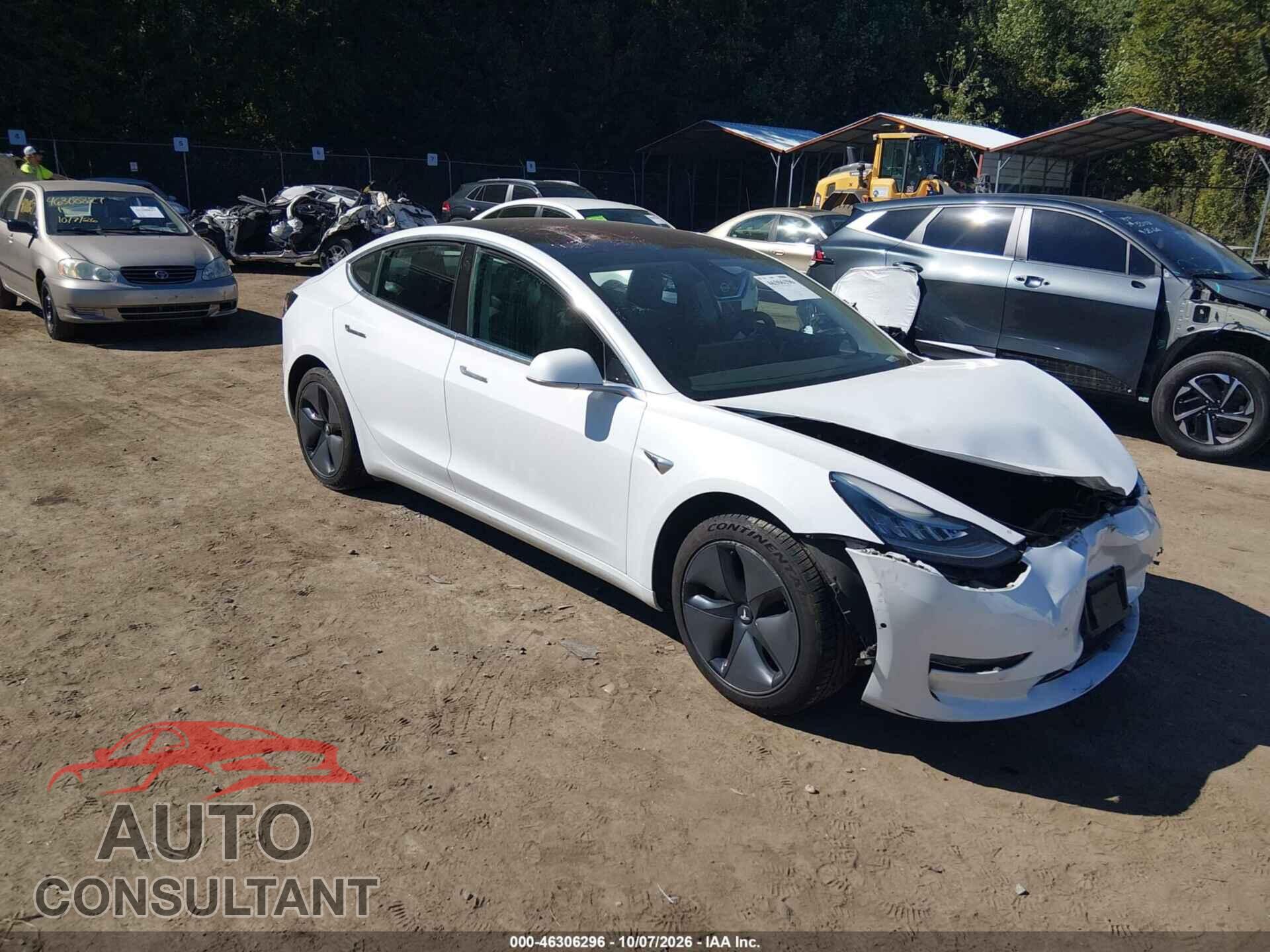 TESLA MODEL 3 2018 - 5YJ3E1EB9JF108537
