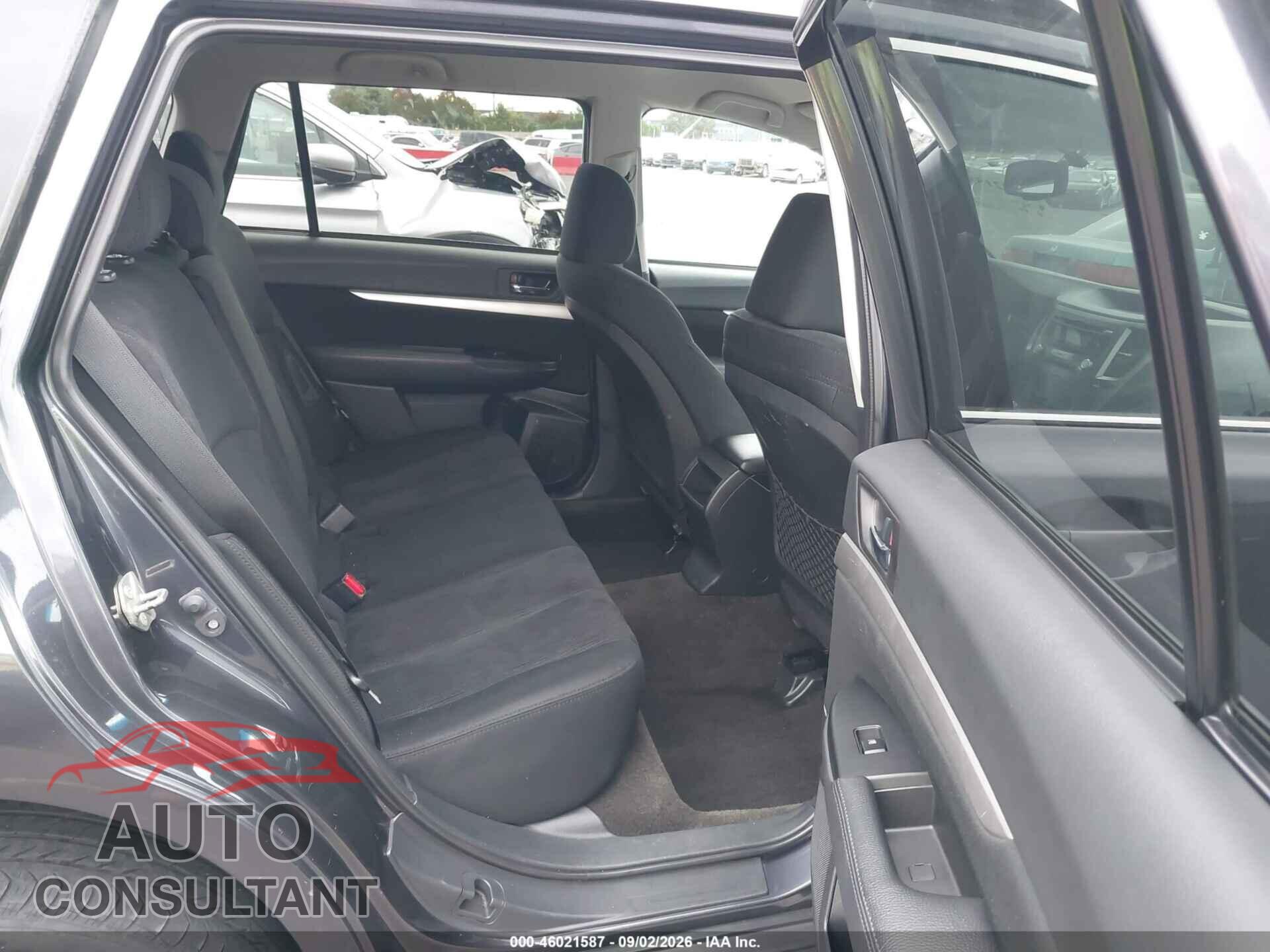SUBARU OUTBACK 2013 - 4S4BRBCC4D3294275