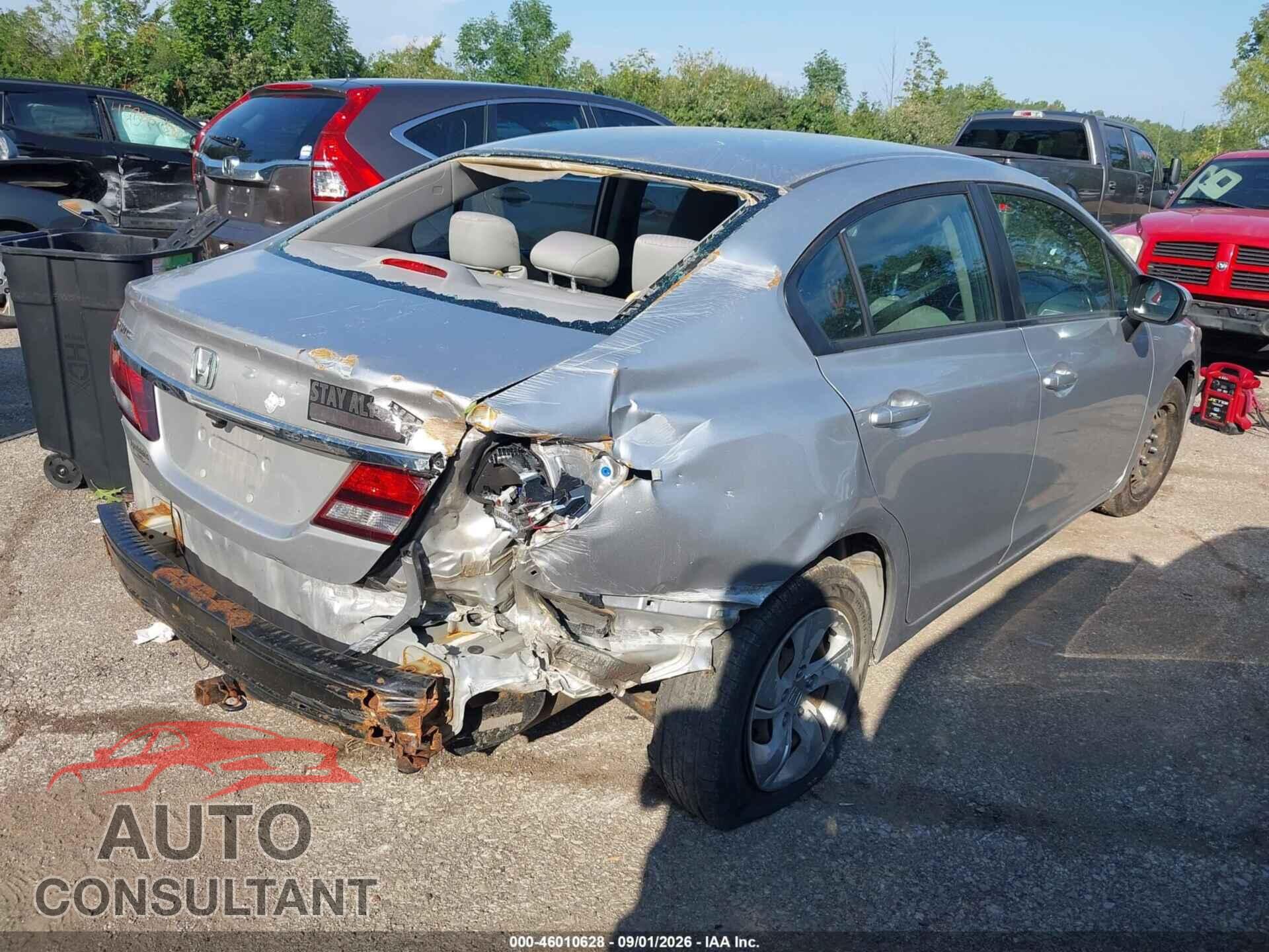 HONDA CIVIC 2014 - 19XFB2F59EE077175