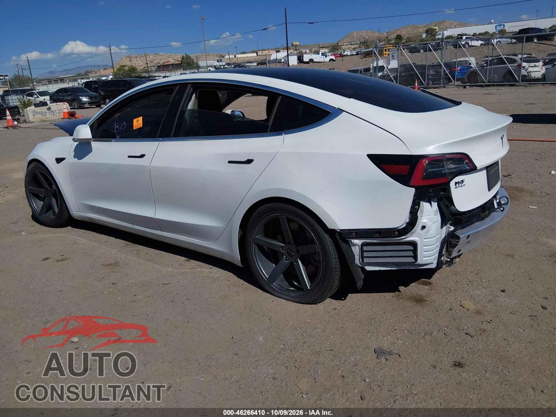 TESLA MODEL 3 2020 - 5YJ3E1EA8LF706645