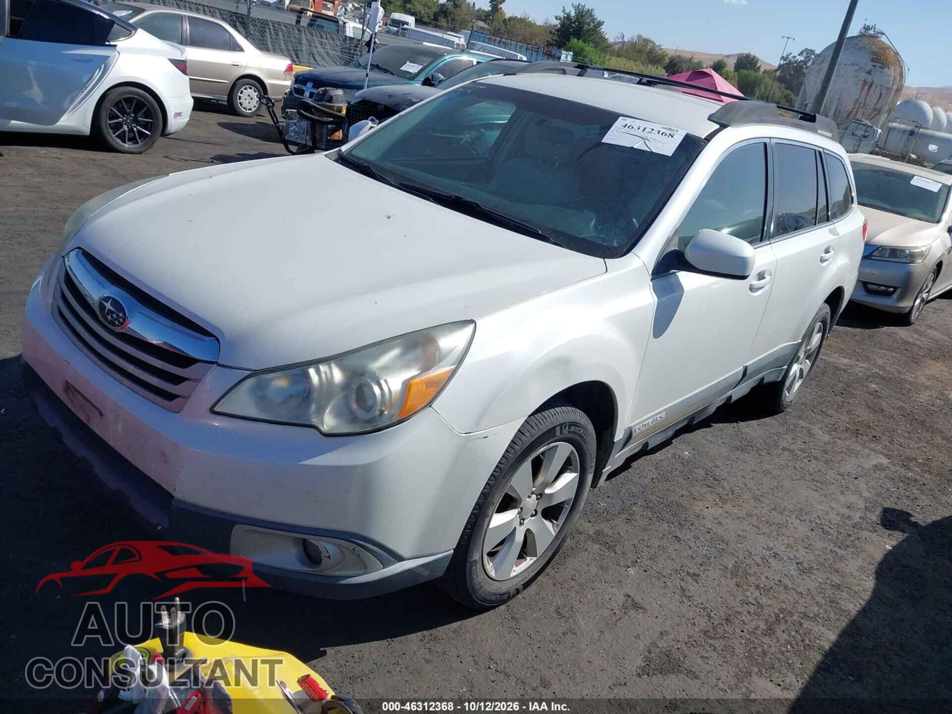 SUBARU OUTBACK 2012 - 4S4BRBCC1C3234341