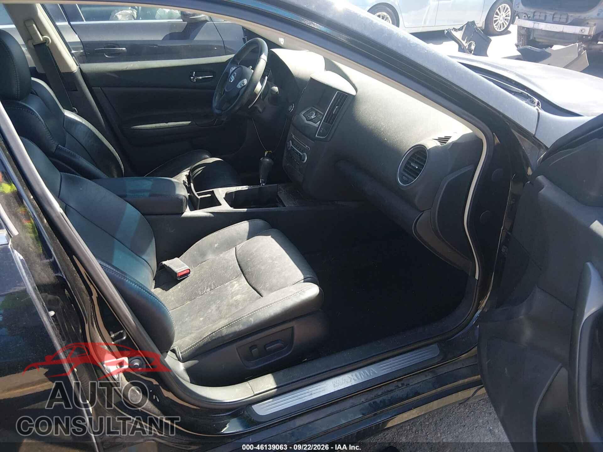 NISSAN MAXIMA 2012 - 1N4AA5AP1CC836175