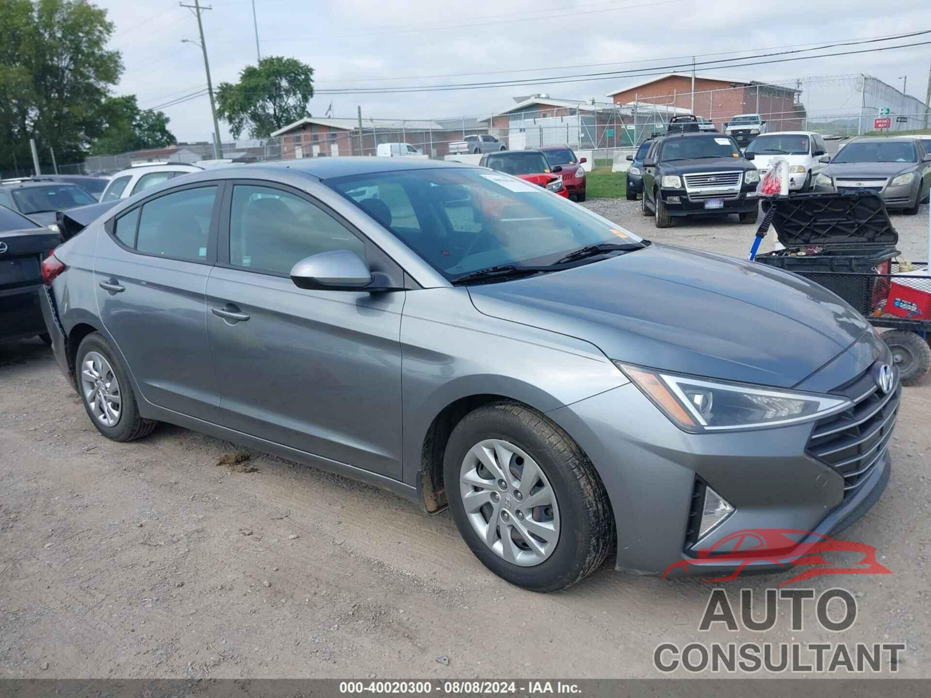 HYUNDAI ELANTRA 2019 - KMHD74LF0KU789634