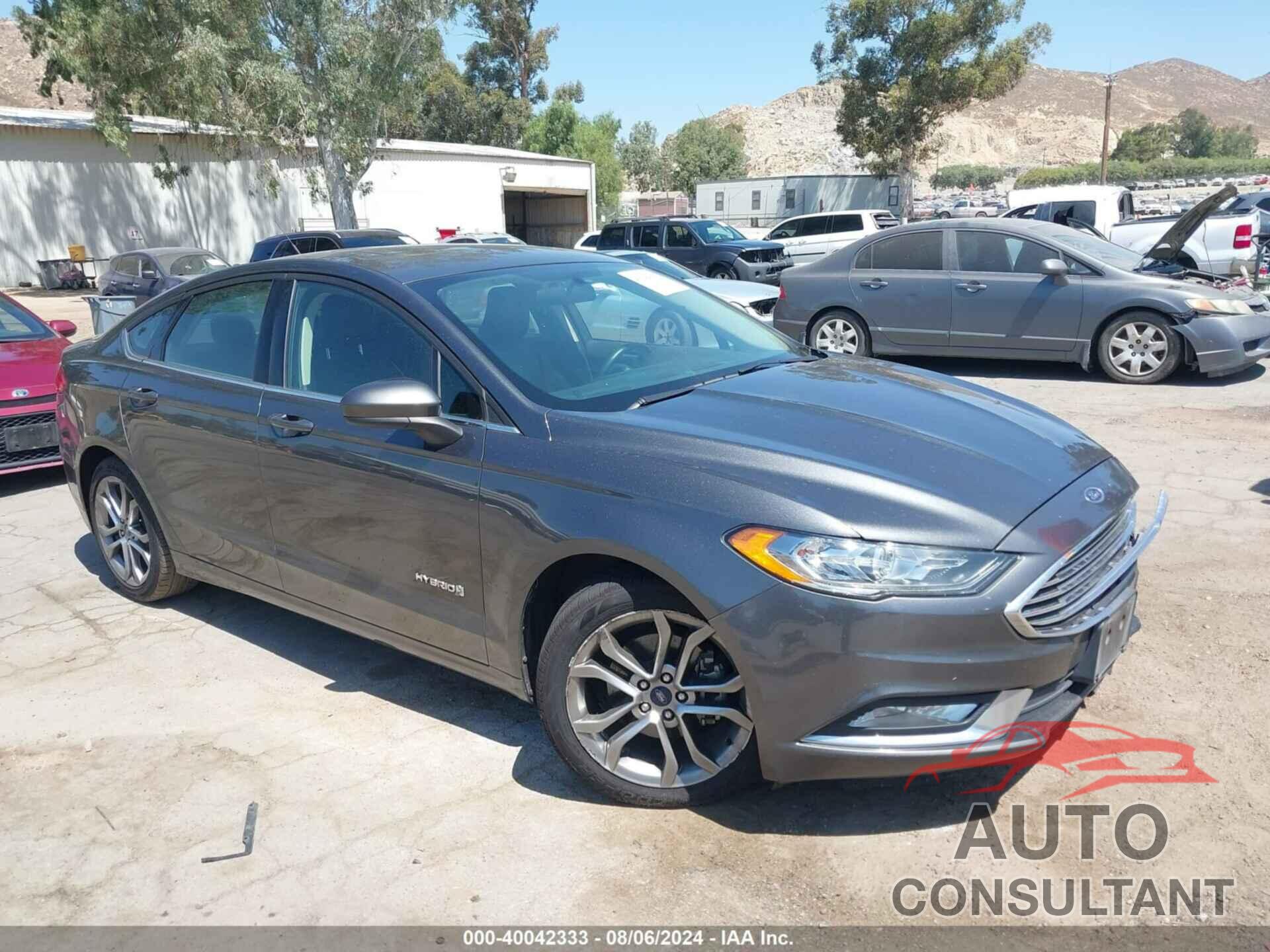 FORD FUSION HYBRID 2017 - 3FA6P0LU5HR222488