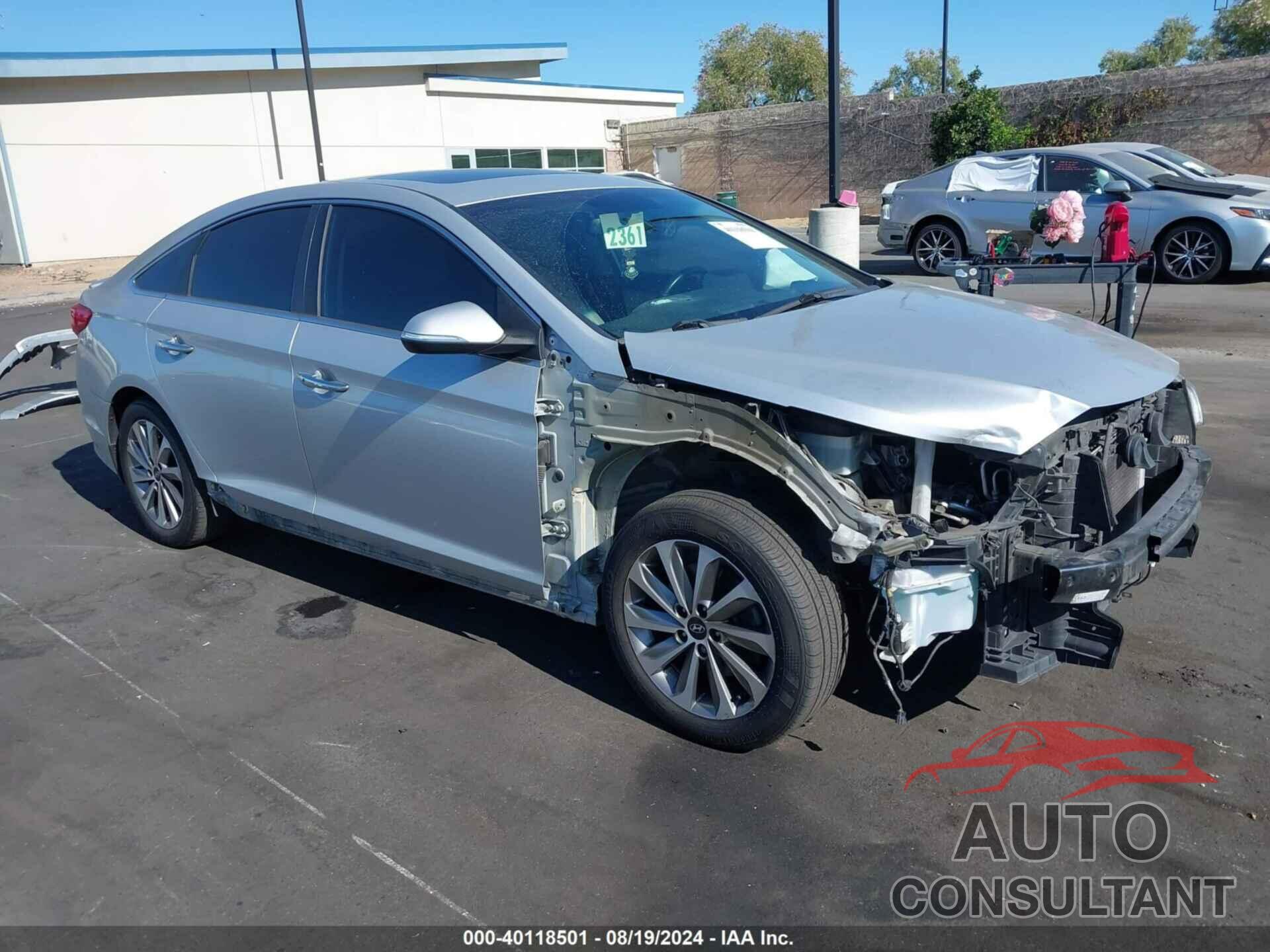 HYUNDAI SONATA 2017 - 5NPE34AF9HH484997