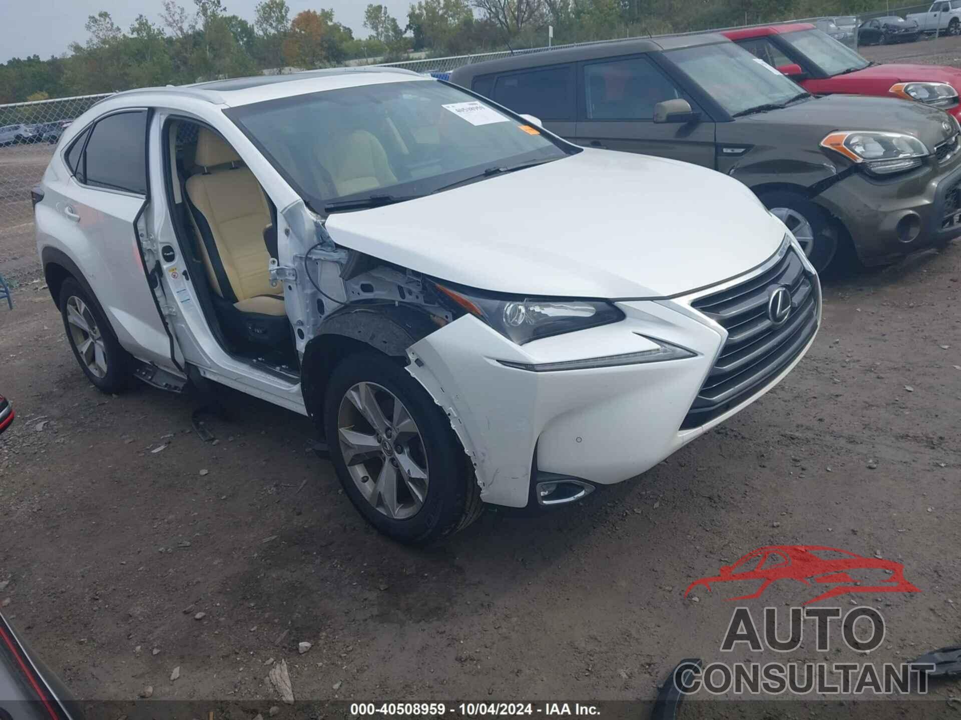 LEXUS NX 200T 2017 - JTJBARBZ5H2097506