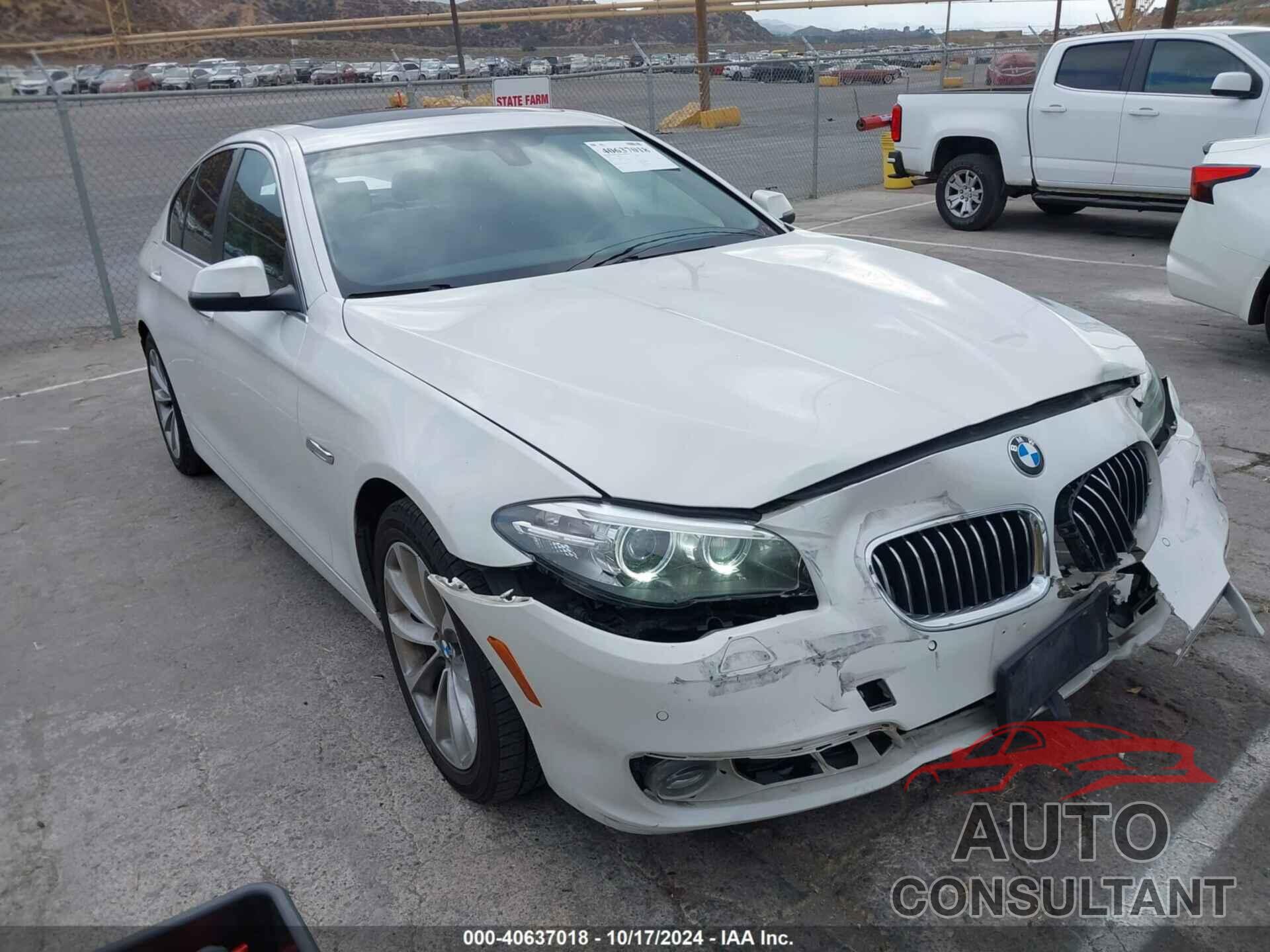 BMW 528I 2016 - WBA5A5C56GD526902