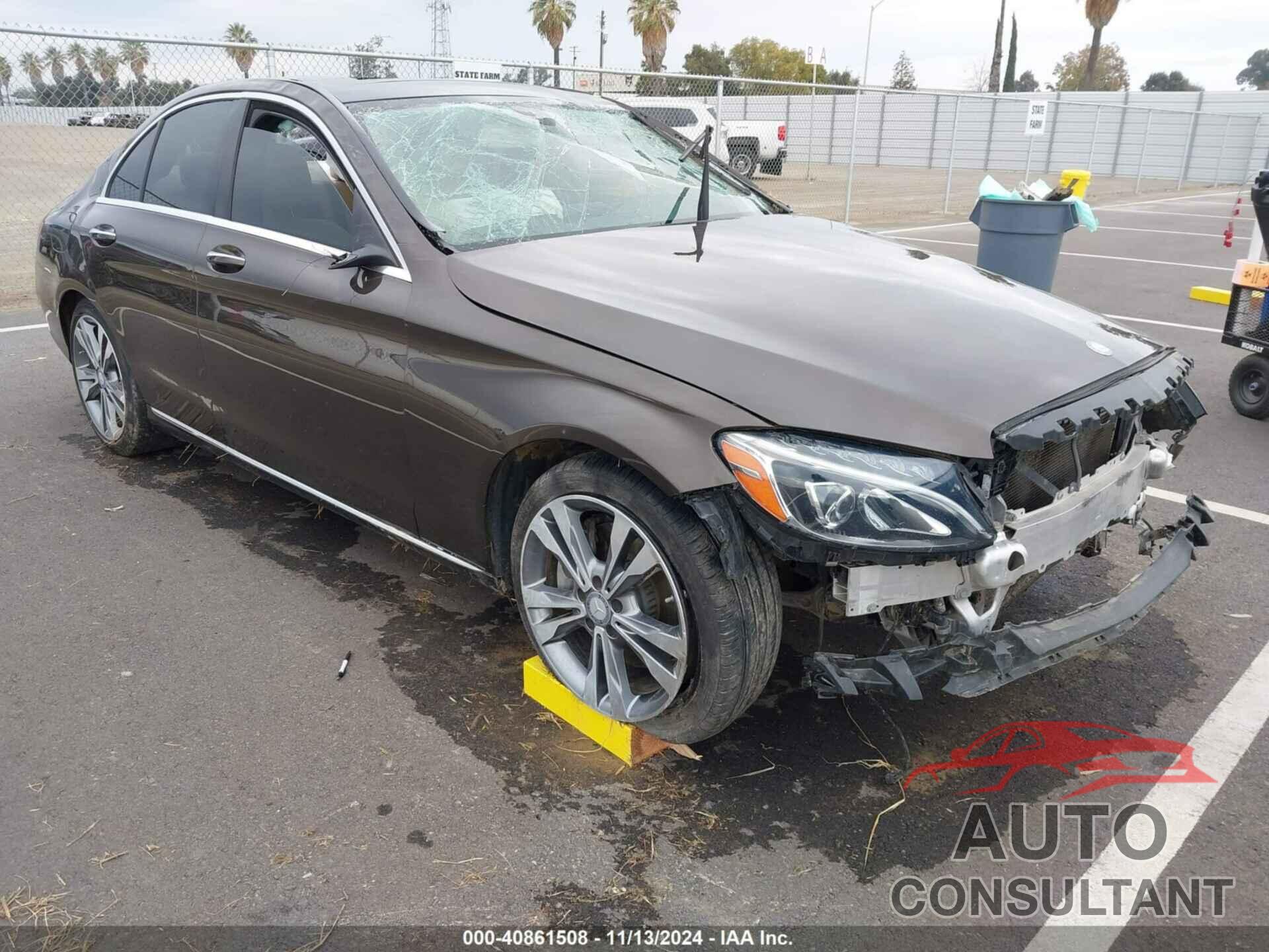 MERCEDES-BENZ C 300 2017 - 55SWF4JBXHU185203