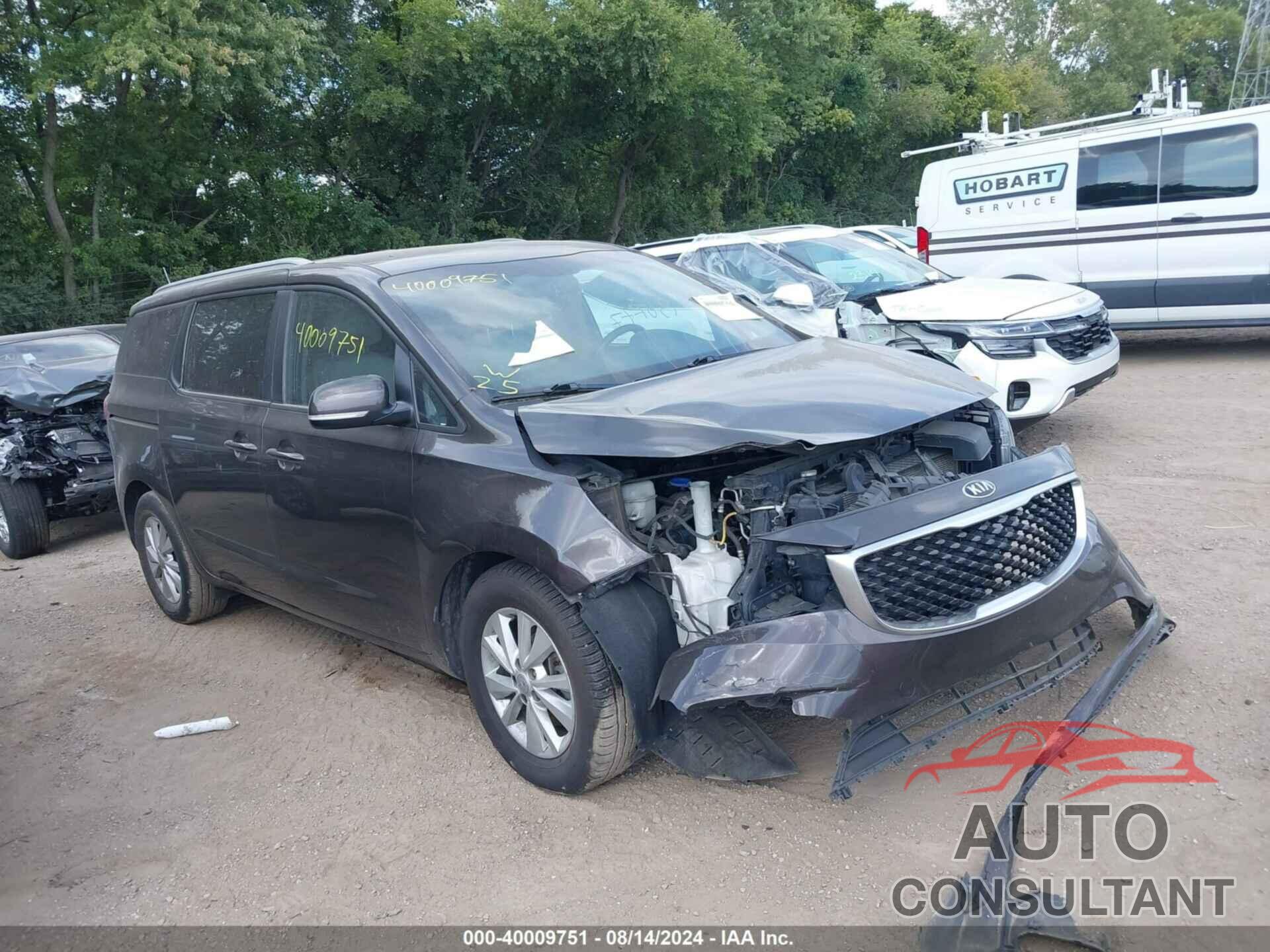 KIA SEDONA 2016 - KNDMB5C15G6201669