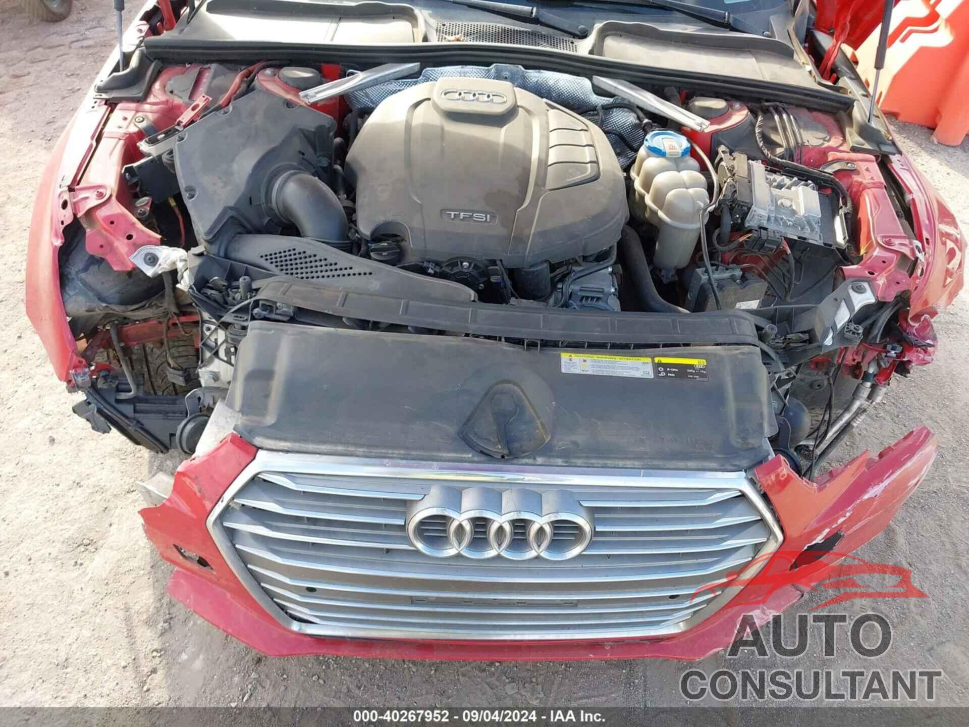 AUDI A4 2017 - WAUGNAF4XHN007775