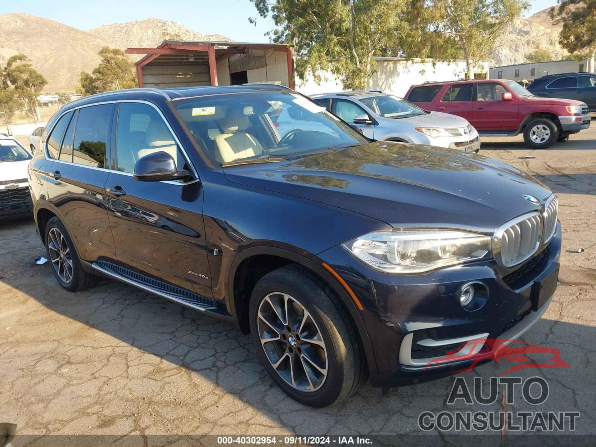 BMW X5 EDRIVE 2017 - 5UXKT0C33H0V96074