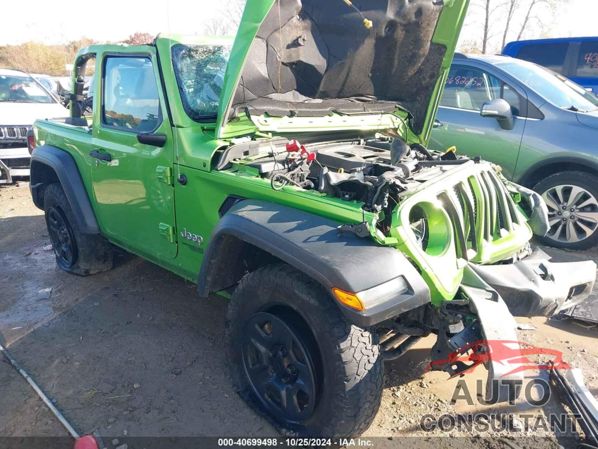 JEEP WRANGLER 2018 - 1C4GJXAN6JW237086